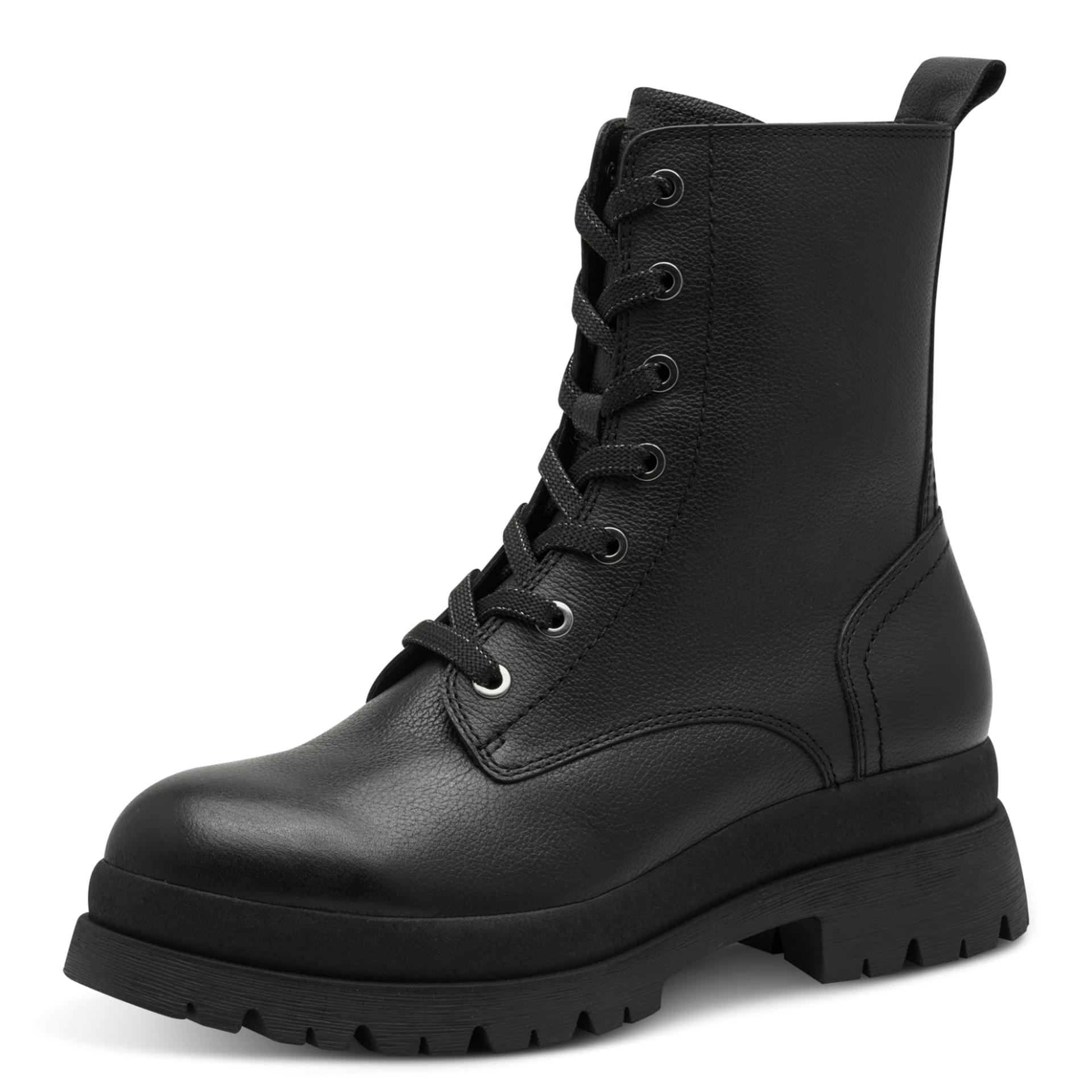 Tamaris Laurianna Bottines 1-25233-45 in Black Leather
