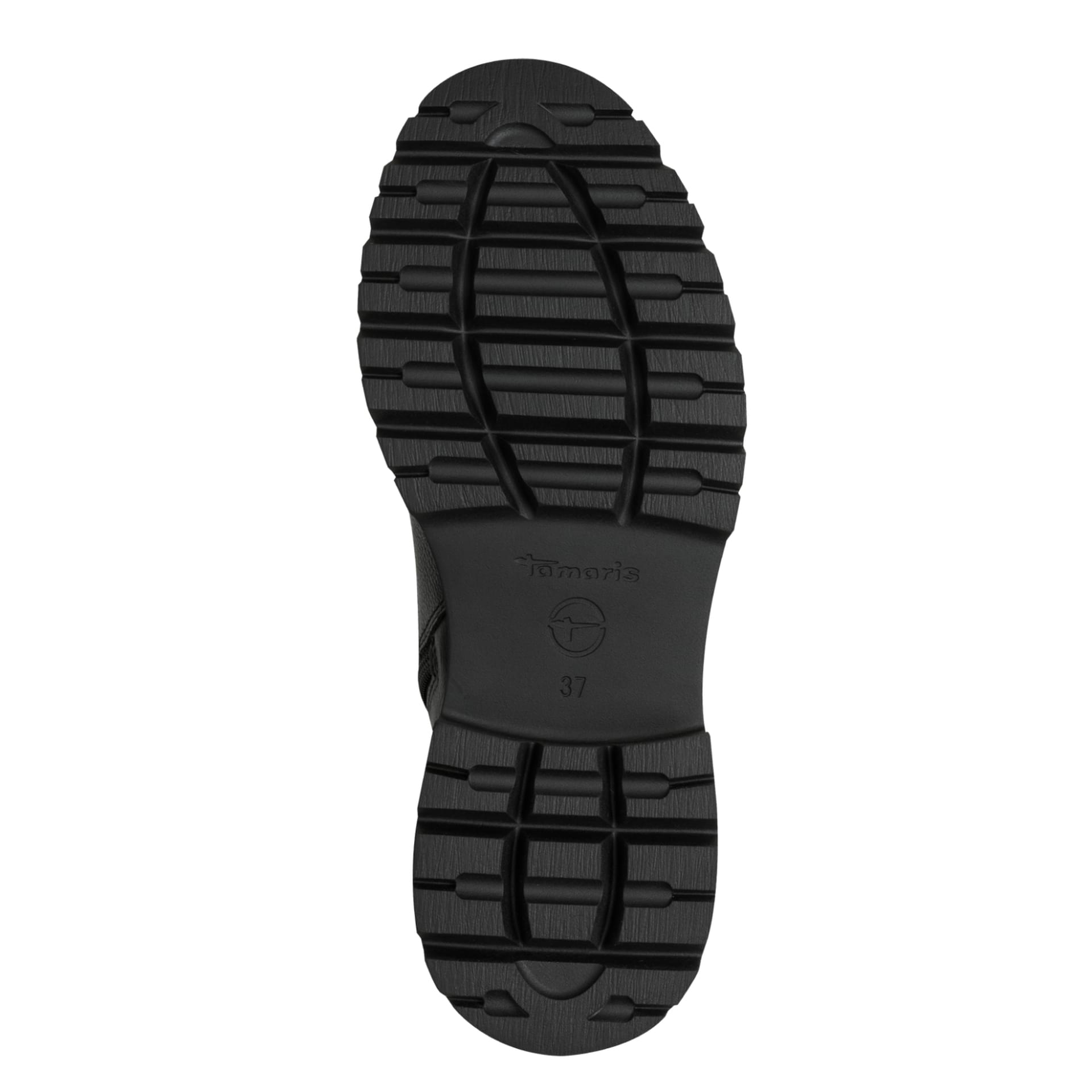 Tamaris Laurianna Bottines 1-25233-45 in Black Leather