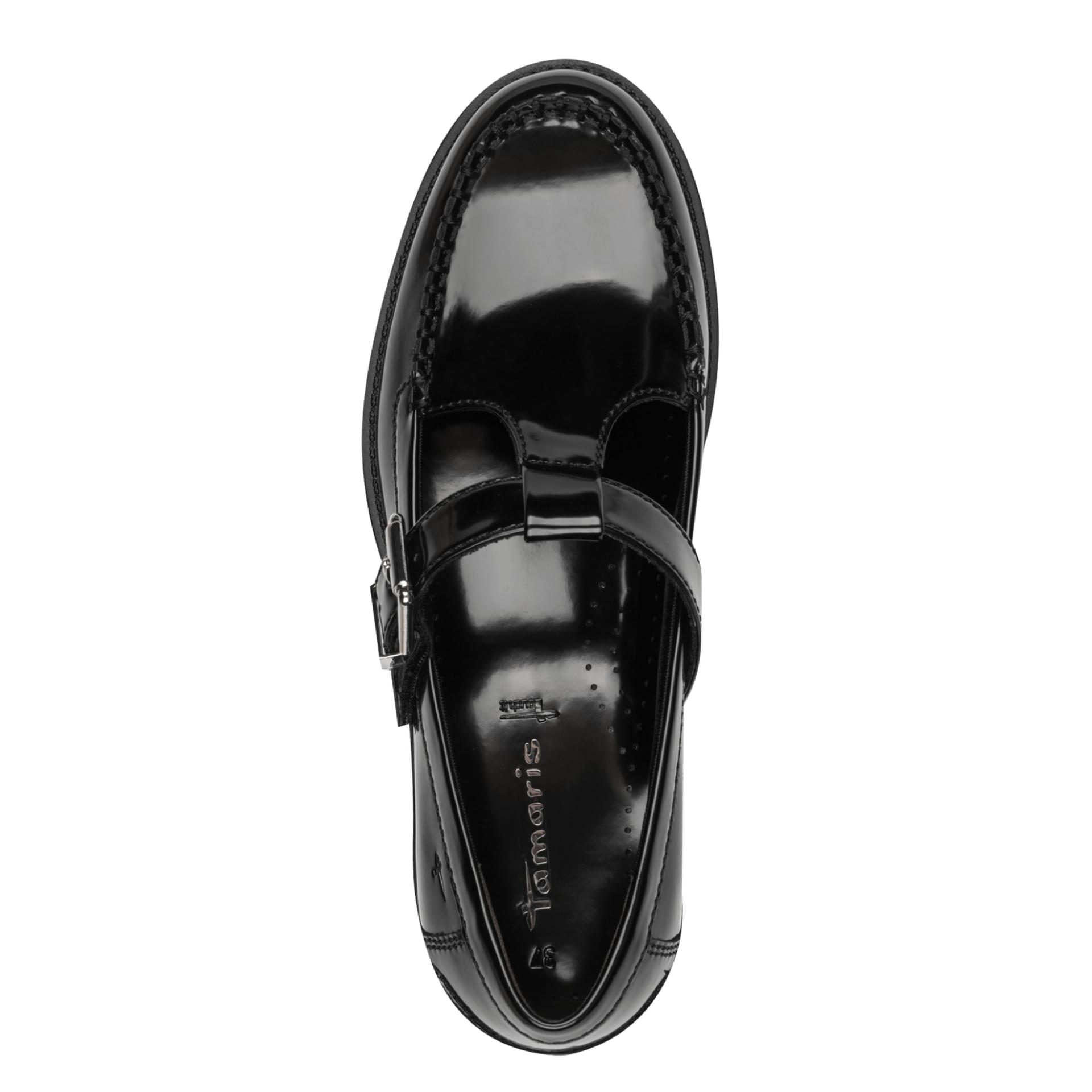 Tamaris Lelani Slippers 1-24253-47 in Black