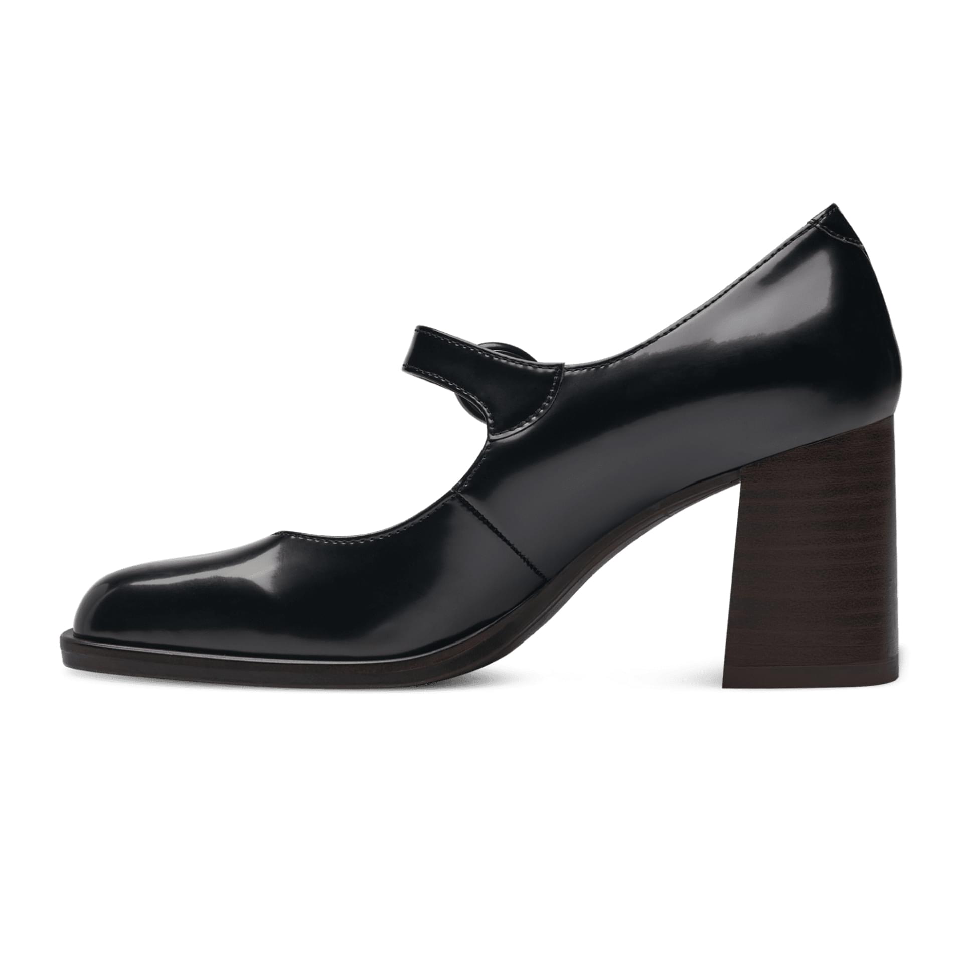 Tamaris Linny Heels 1-24440-41 in Black Brush