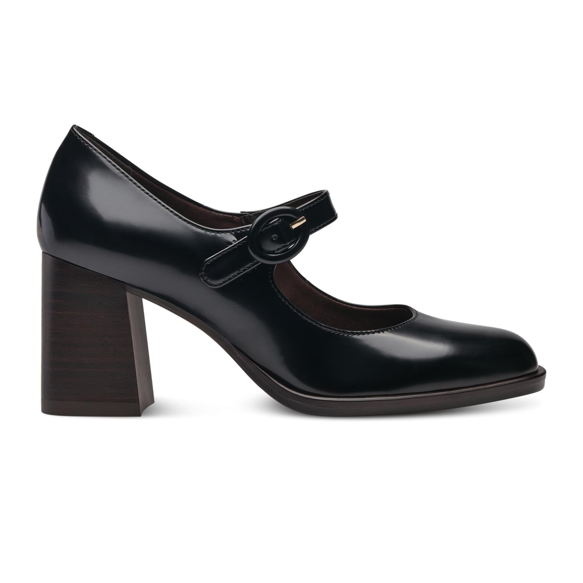 Tamaris Linny Heels 1-24440-41 in Black Brush