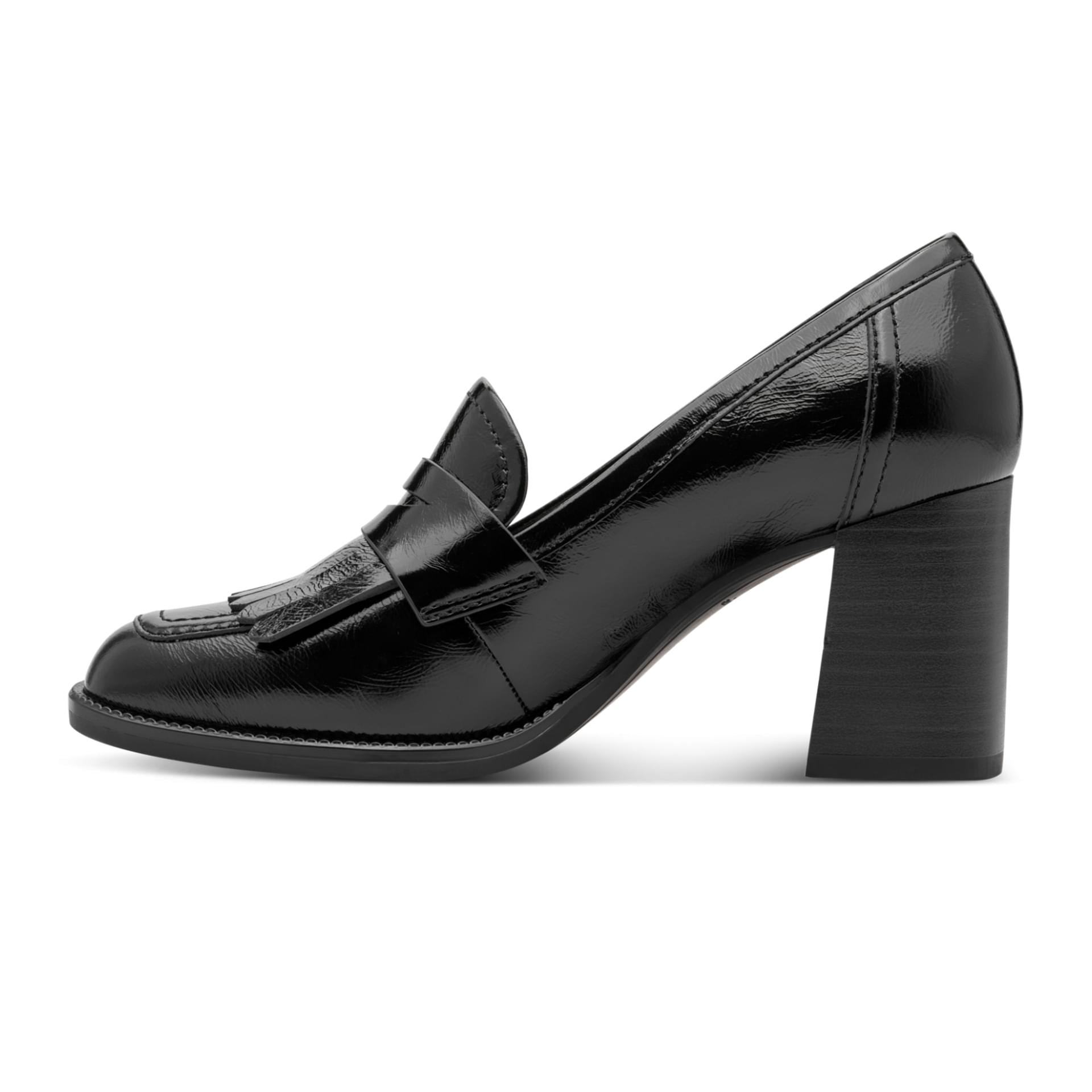 Tamaris Linny Trotteurs leather in Black, inner side (SKU 1-24454-47--001)