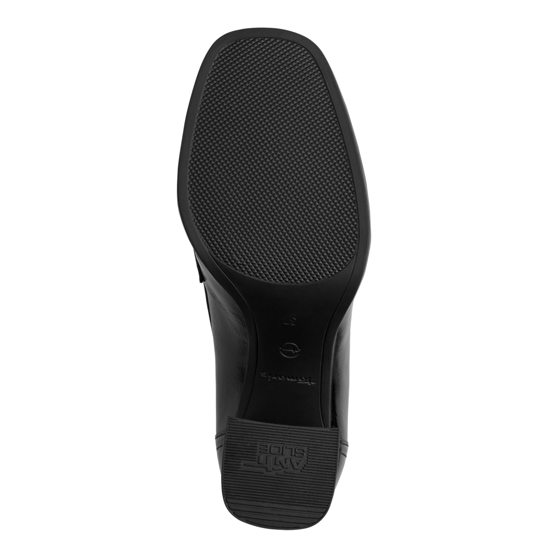 Tamaris Linny Trotteurs leather in Black, sole (SKU 1-24454-47--001)