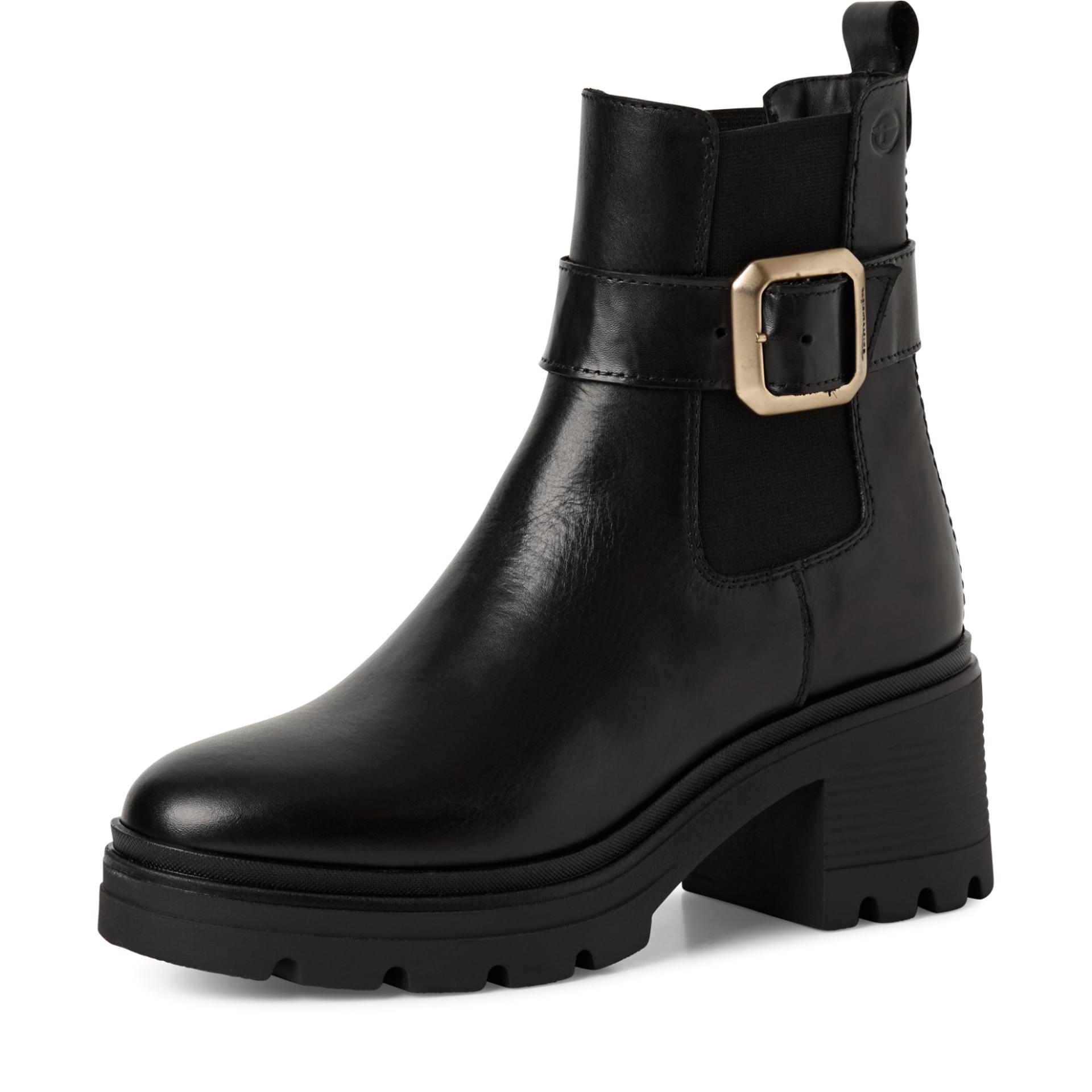 Tamaris Lipsia Chelsea Boots 1-25433-45 in Black