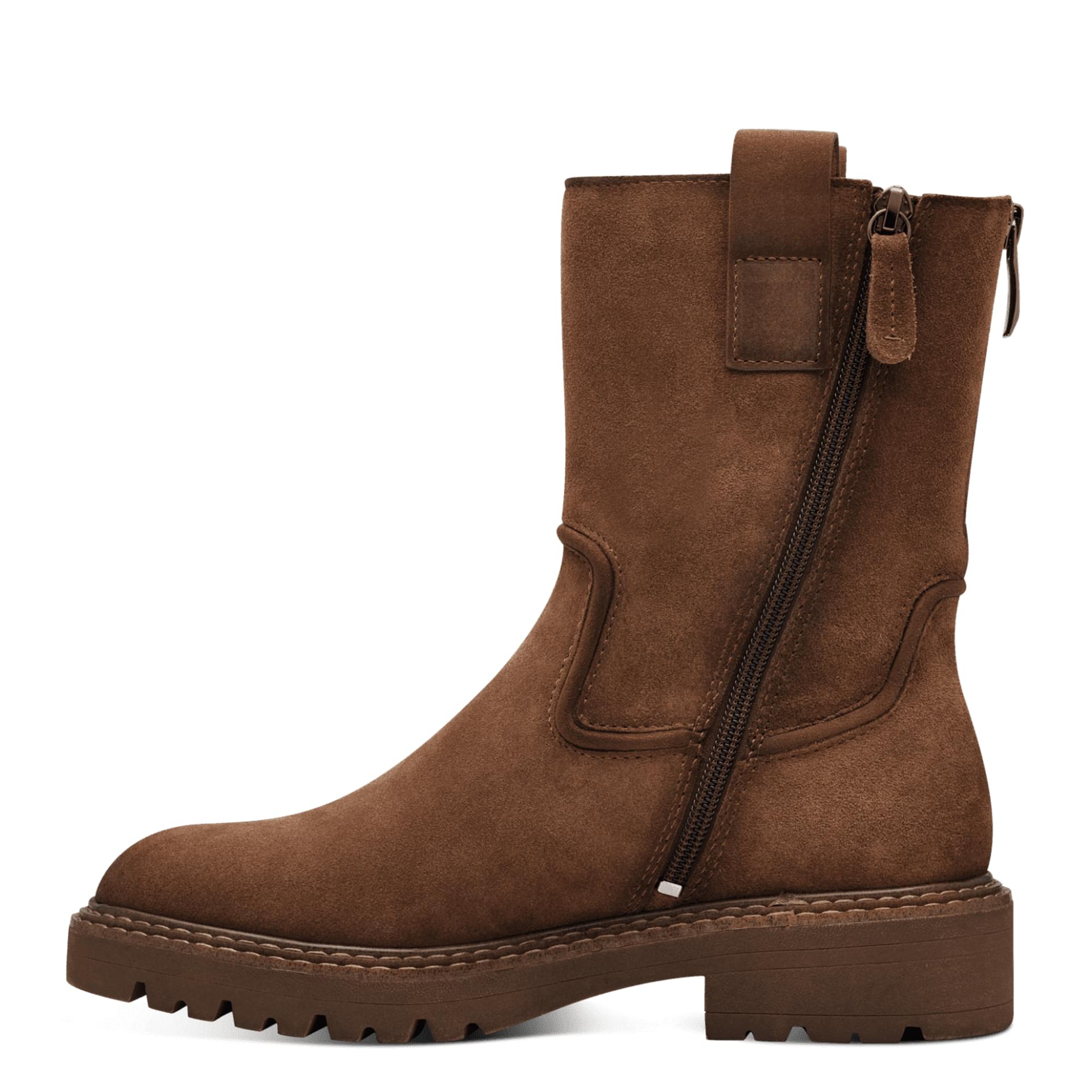 Tamaris Lisette Enkellaarsjes 1-25470-43 in Camel