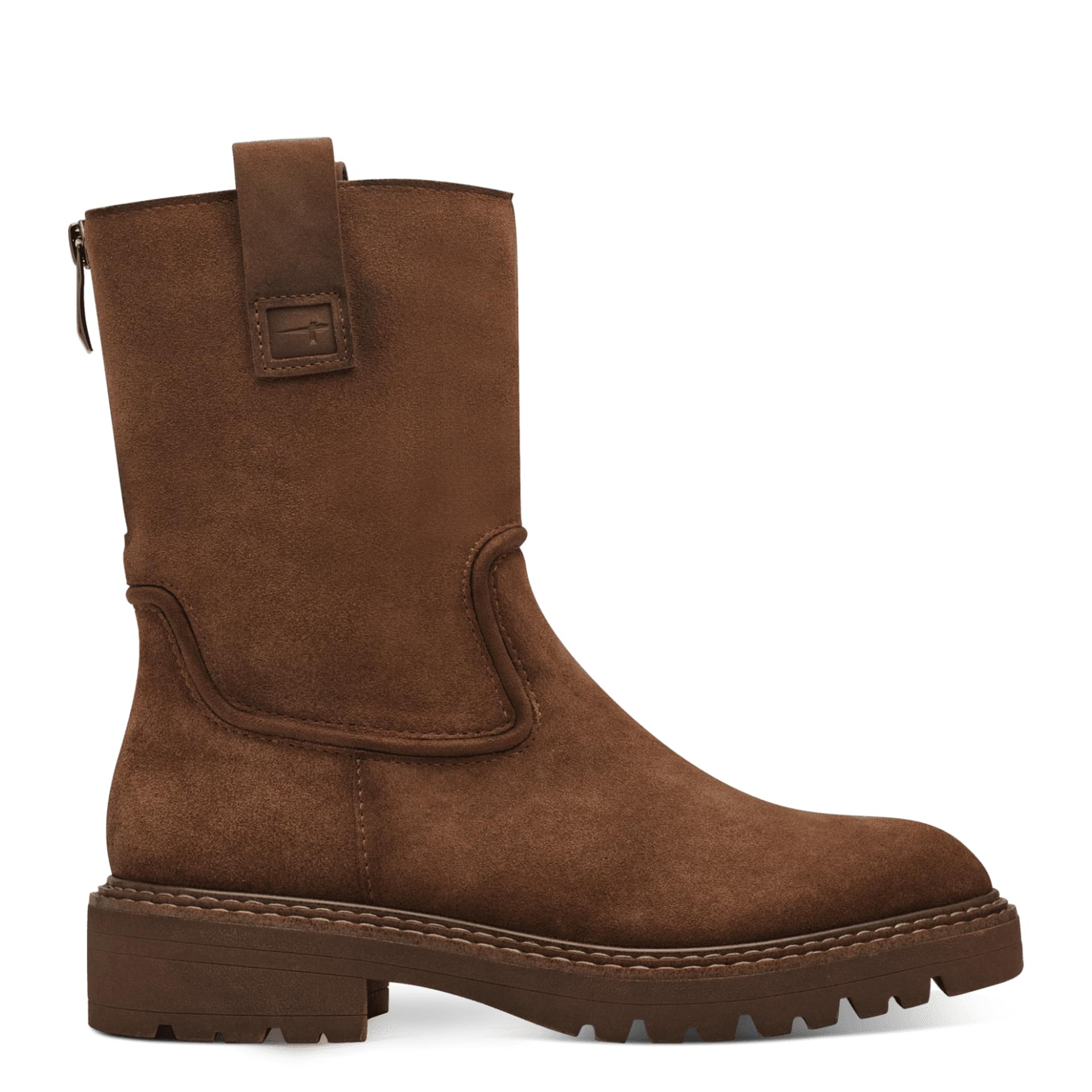 Tamaris Lisette Enkellaarsjes 1-25470-43 in Camel