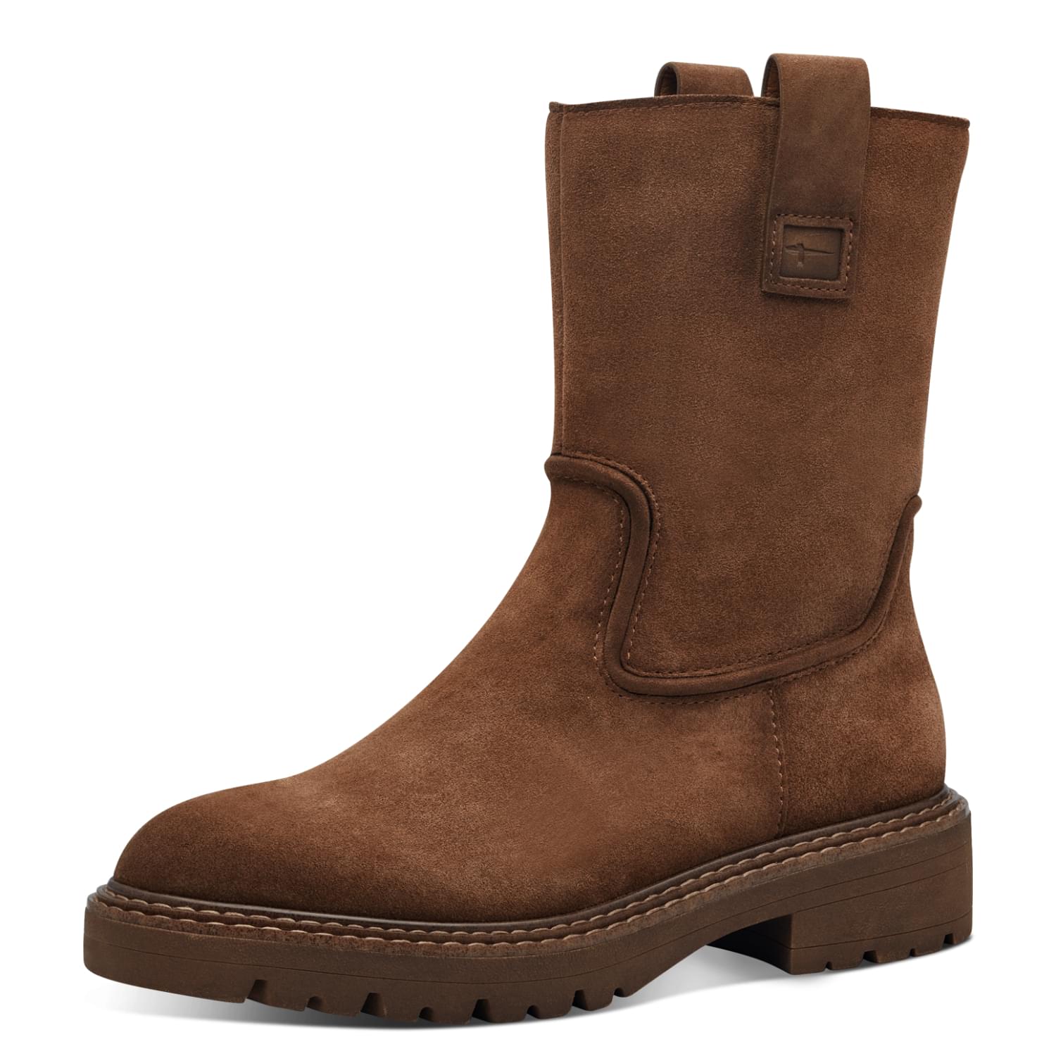 Tamaris Lisette Enkellaarsjes 1-25470-43 in Camel