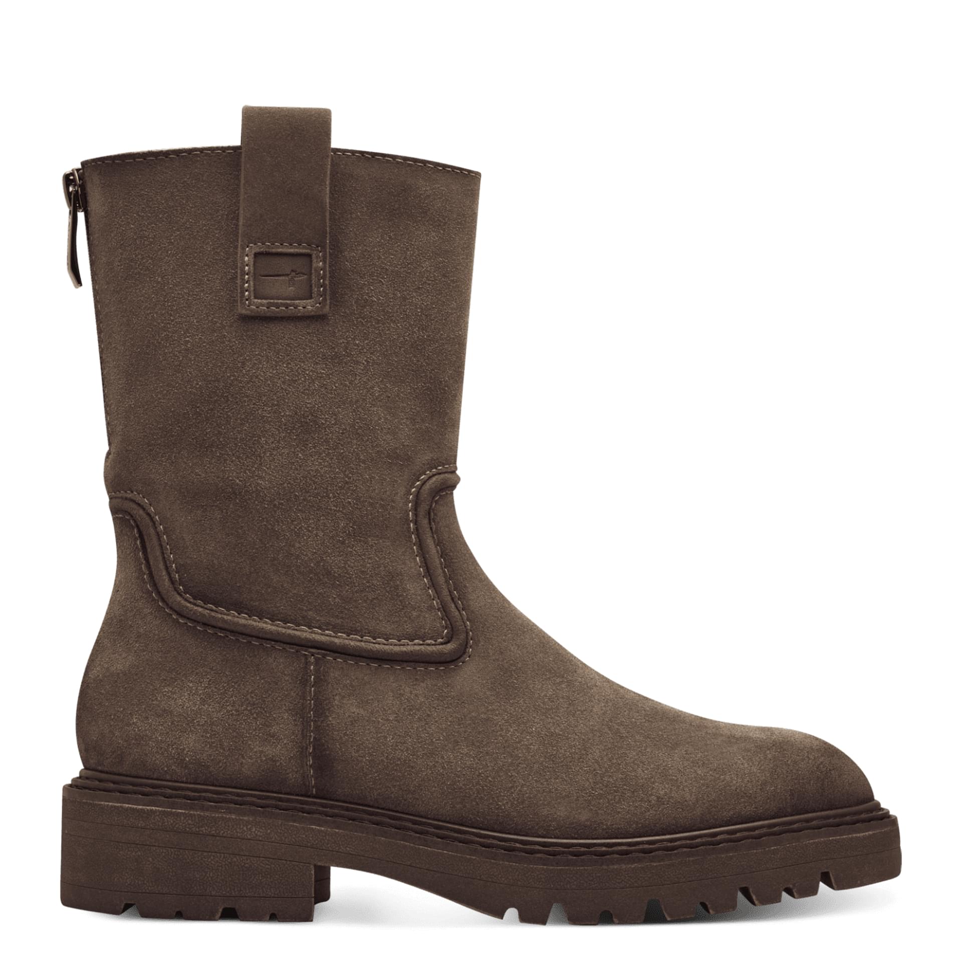 Tamaris Lisette Enkellaarsjes 1-25470-43 in Taupe