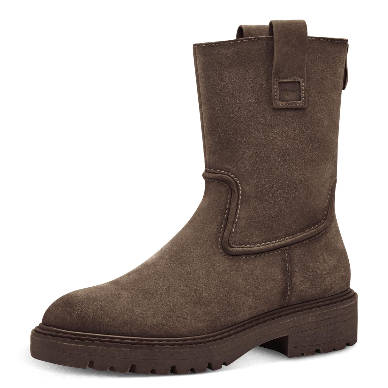 Tamaris Lisette Enkellaarsjes 1-25470-43 in Taupe