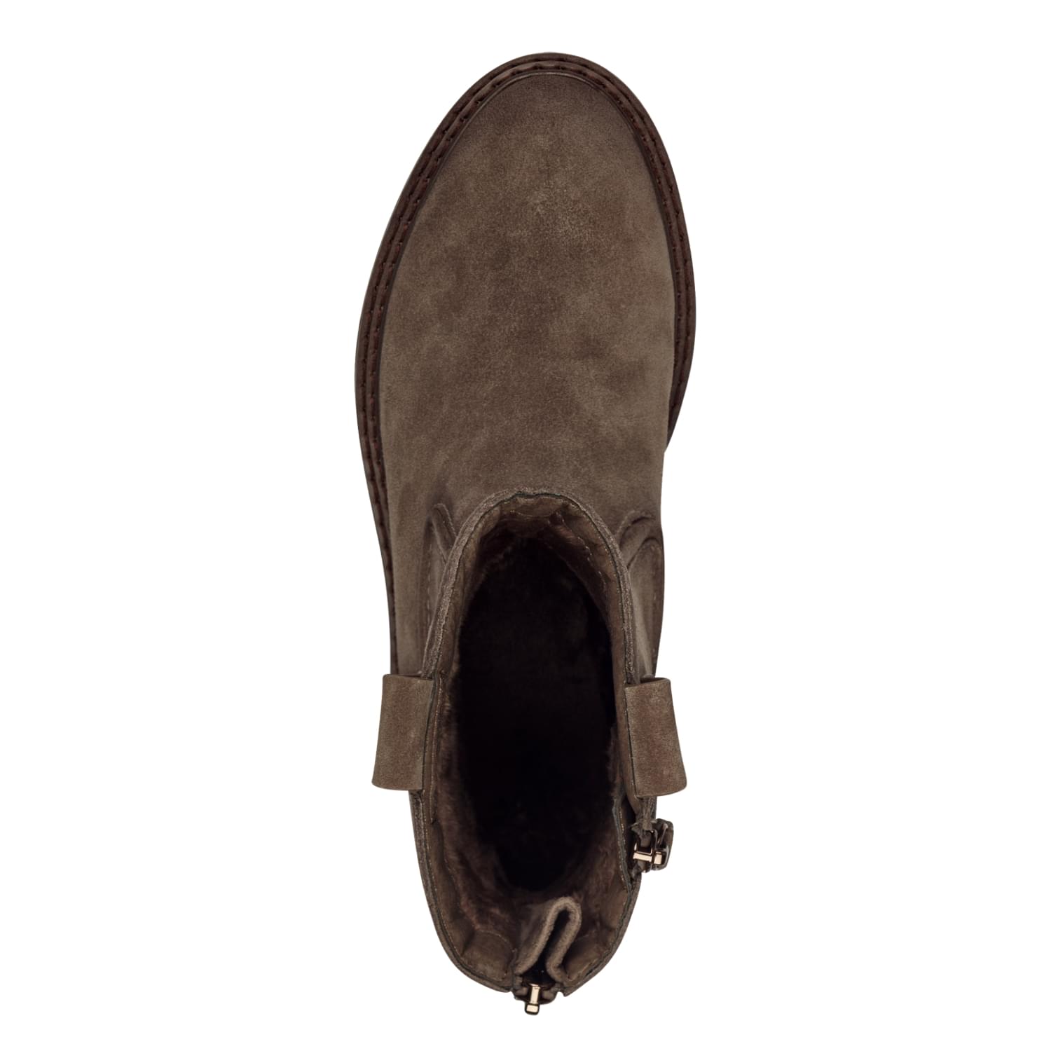 Tamaris Lisette Enkellaarsjes 1-25470-43 in Taupe