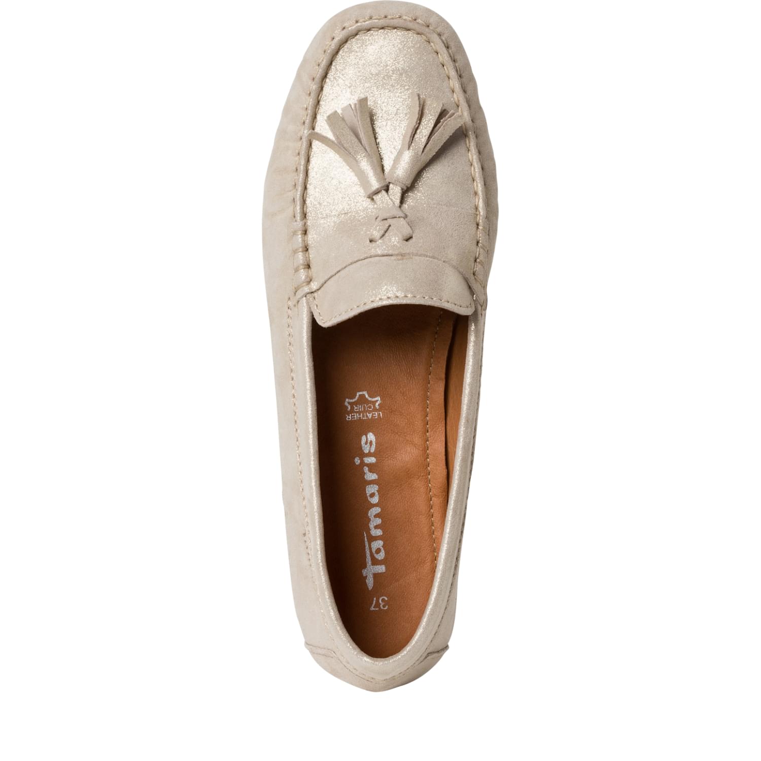 Tamaris Livel Moccassins 1-24600-42 in Champagne