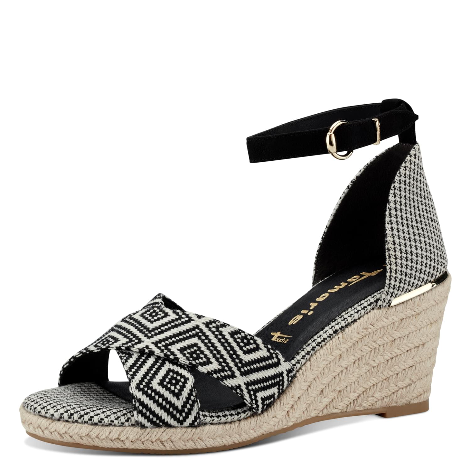 Tamaris Livian Sandalen 1-1-28343-20 in Black Comb