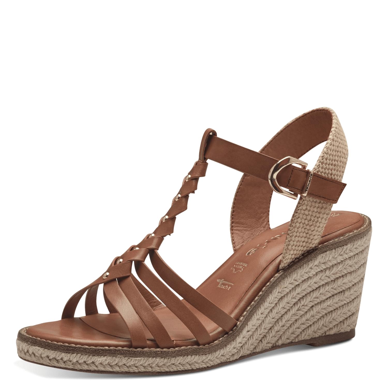 Tamaris Livian Sandals 1-28042-42 in Cognac