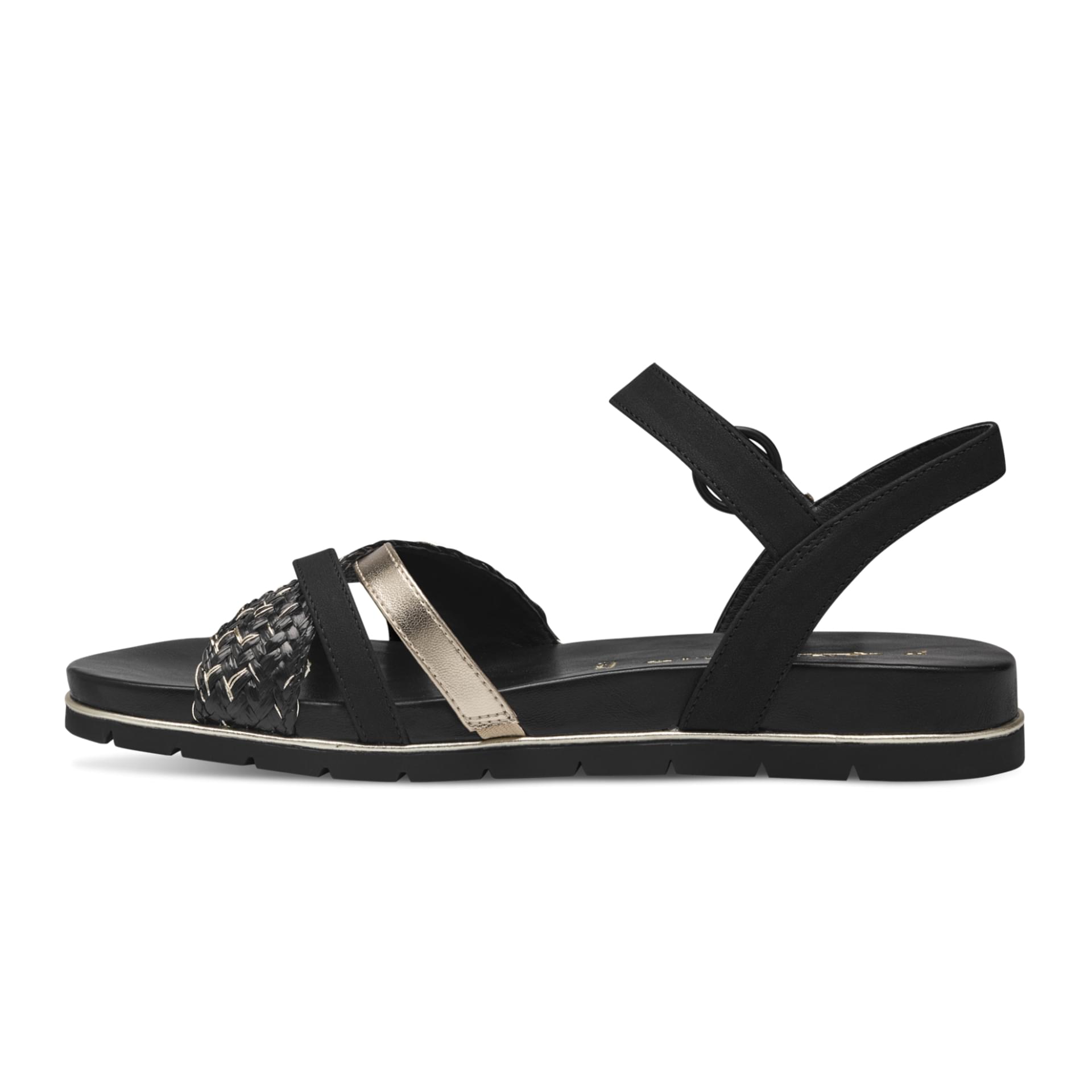 Tamaris Locust Sandals 1-28145-42 in Black Comb