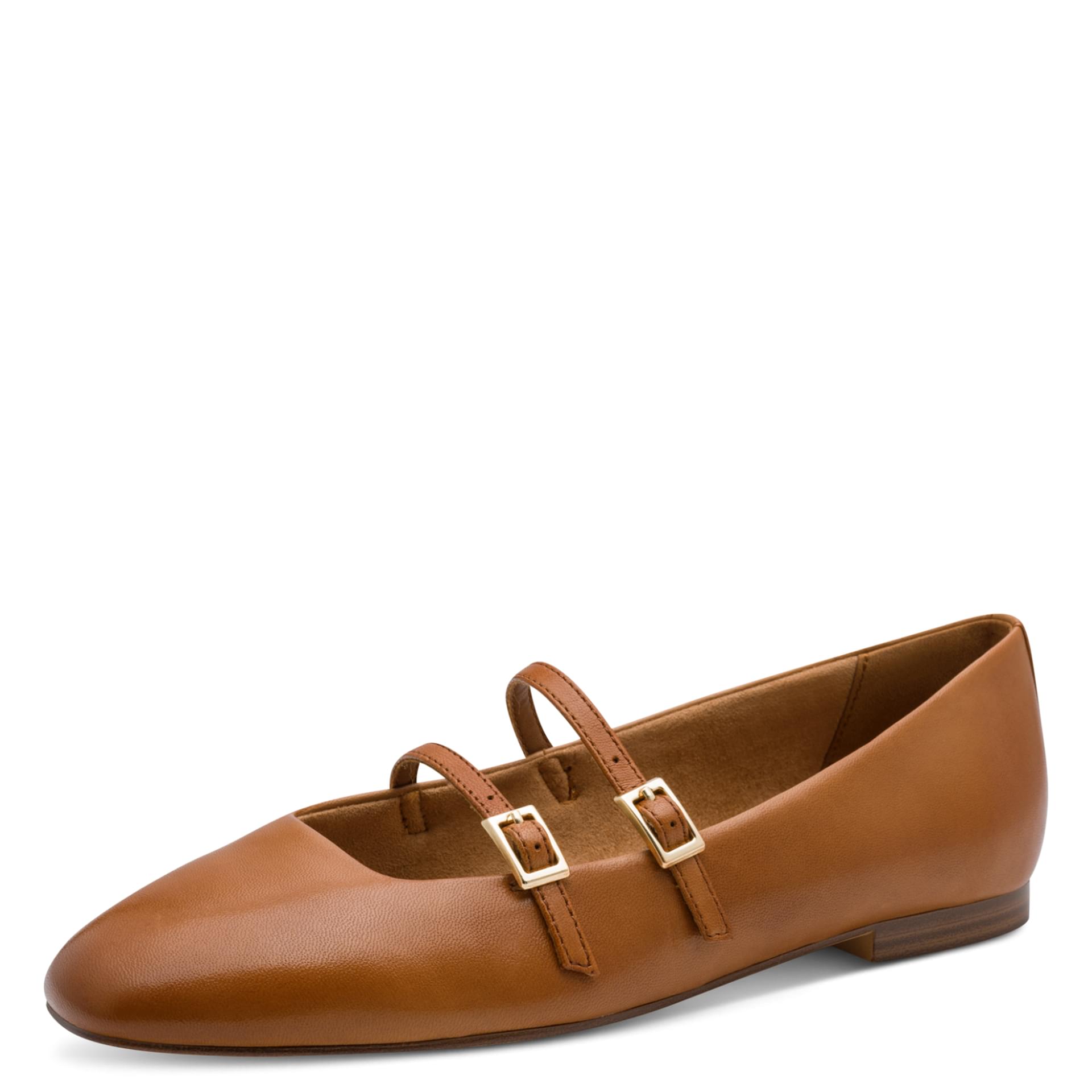 Tamaris Lorita Ballerinas 1-22142-44 in Cognac