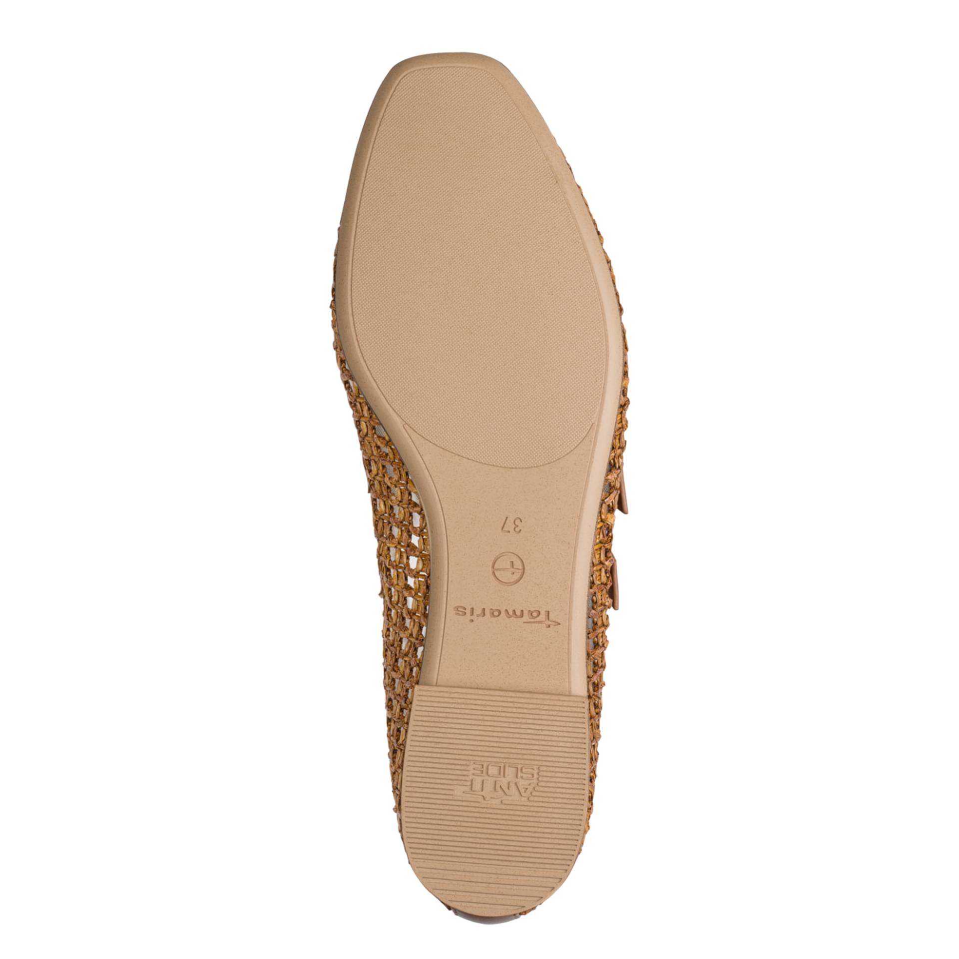 Tamaris Lorita Ballerinas 1-22144-46 in Cognac