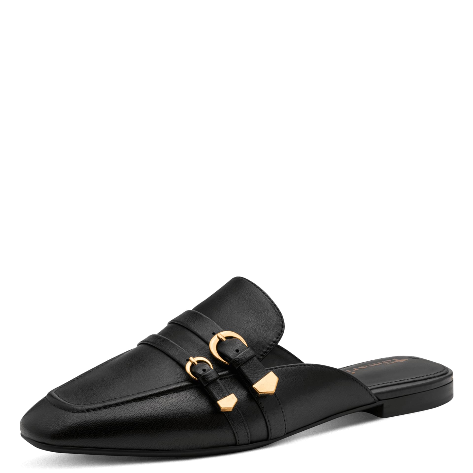 Tamaris Lorita Sandals 1-27311-46 in Black Leather