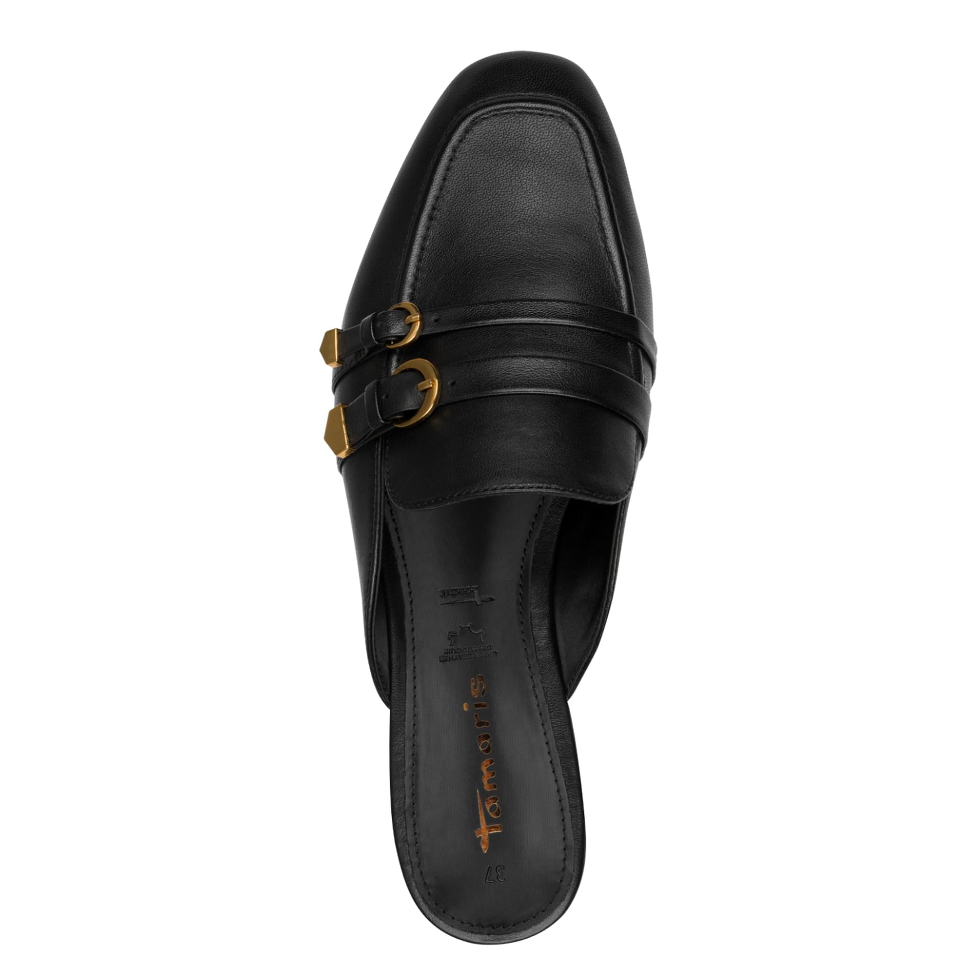 Tamaris Lorita Sandals 1-27311-46 in Black Leather