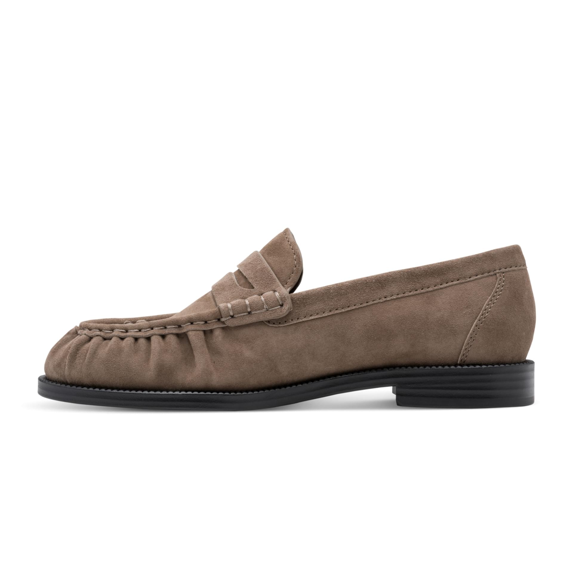 Tamaris Ludmila Loafers leather in Taupe, inner side (SKU 1-24251-47--341)