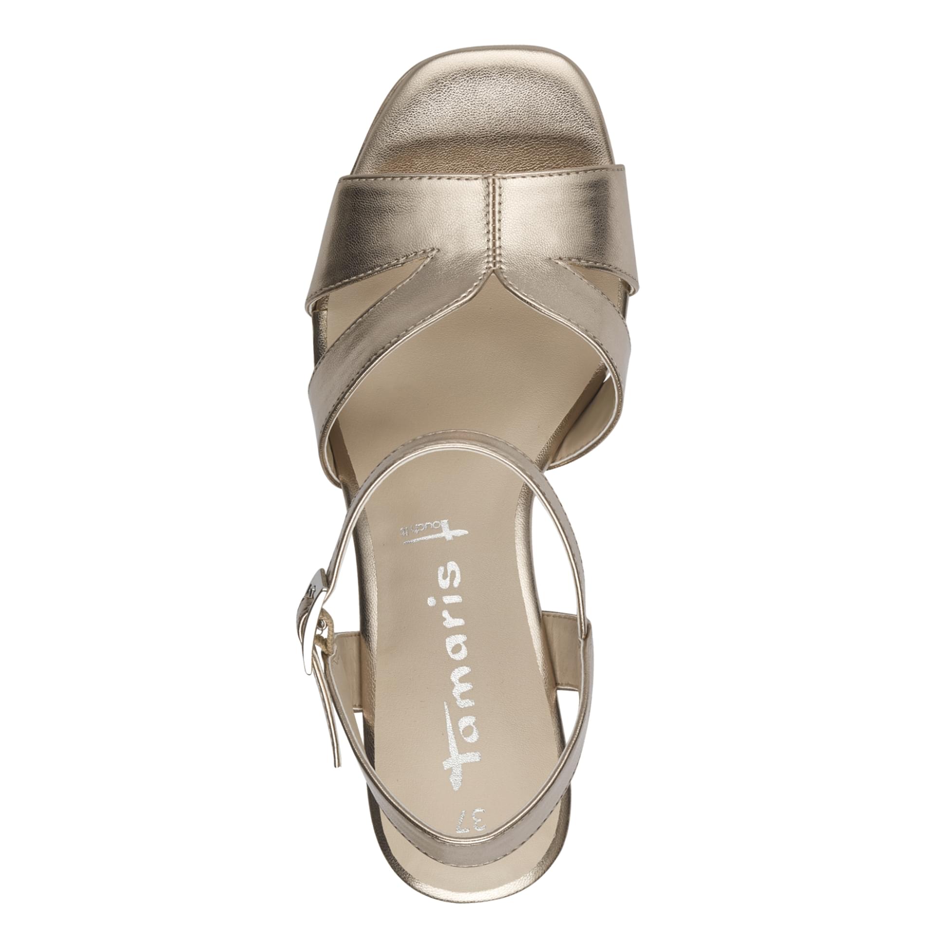 Tamaris Luzie Sandalen 1-28349-42 in Light Gold