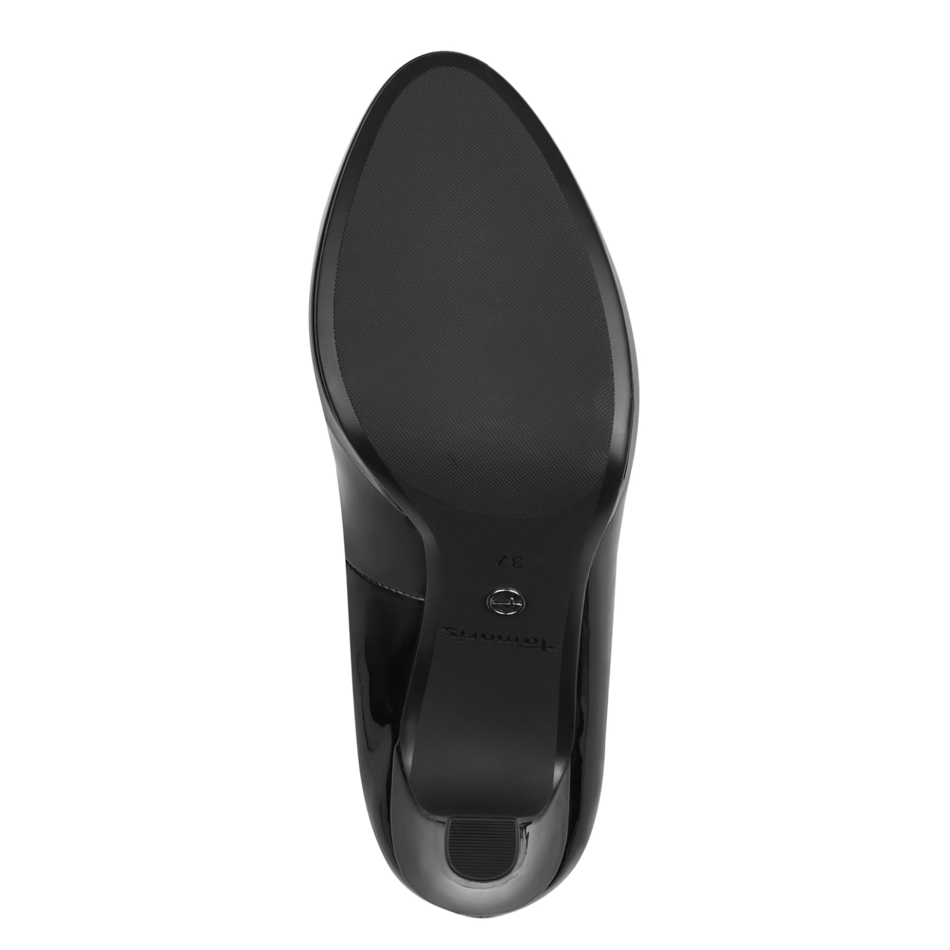 Tamaris Lycoris Heels 1-22426-41 in Black Patent