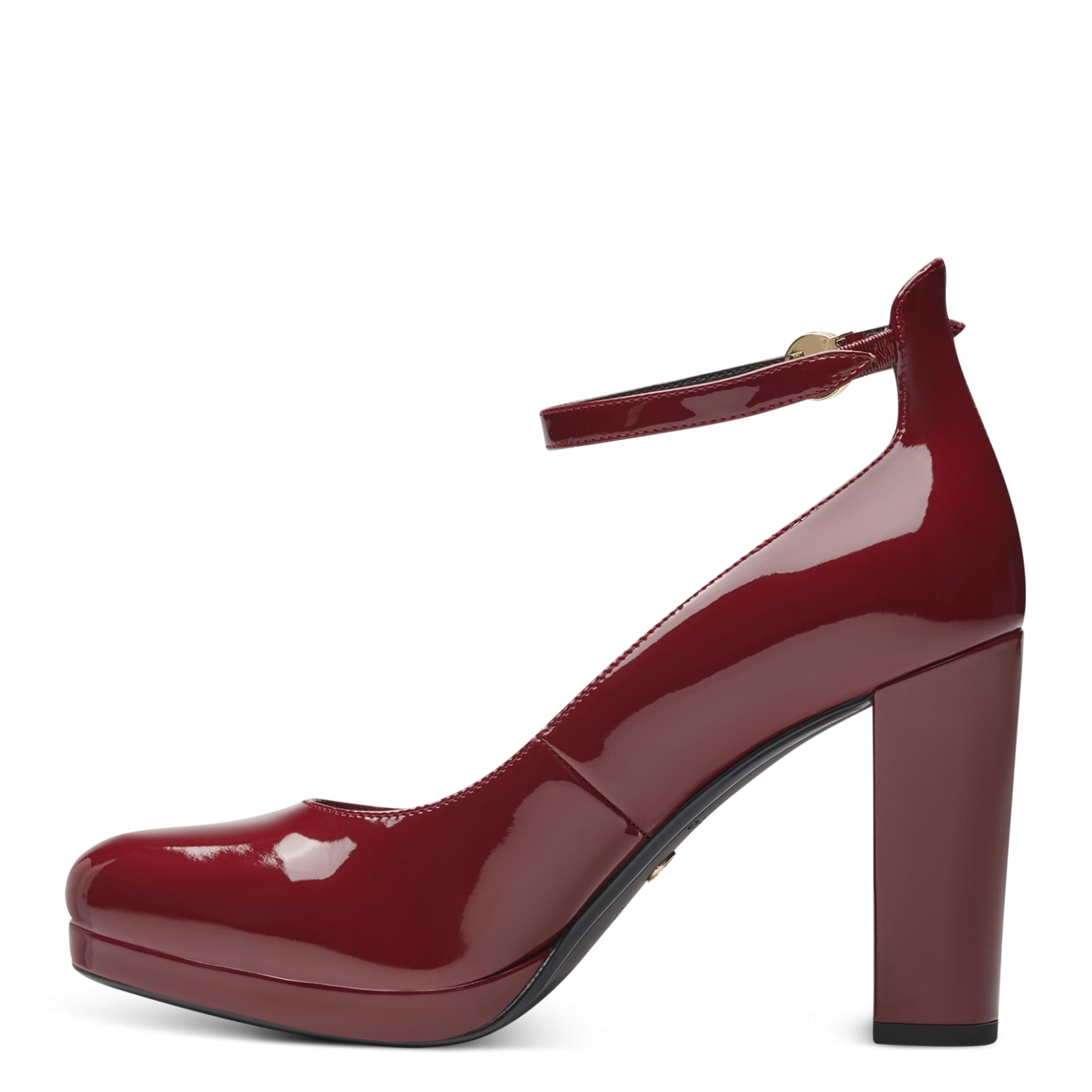 Tamaris Lycoris Heels 1-24418-41 in Bordeaux Pat.