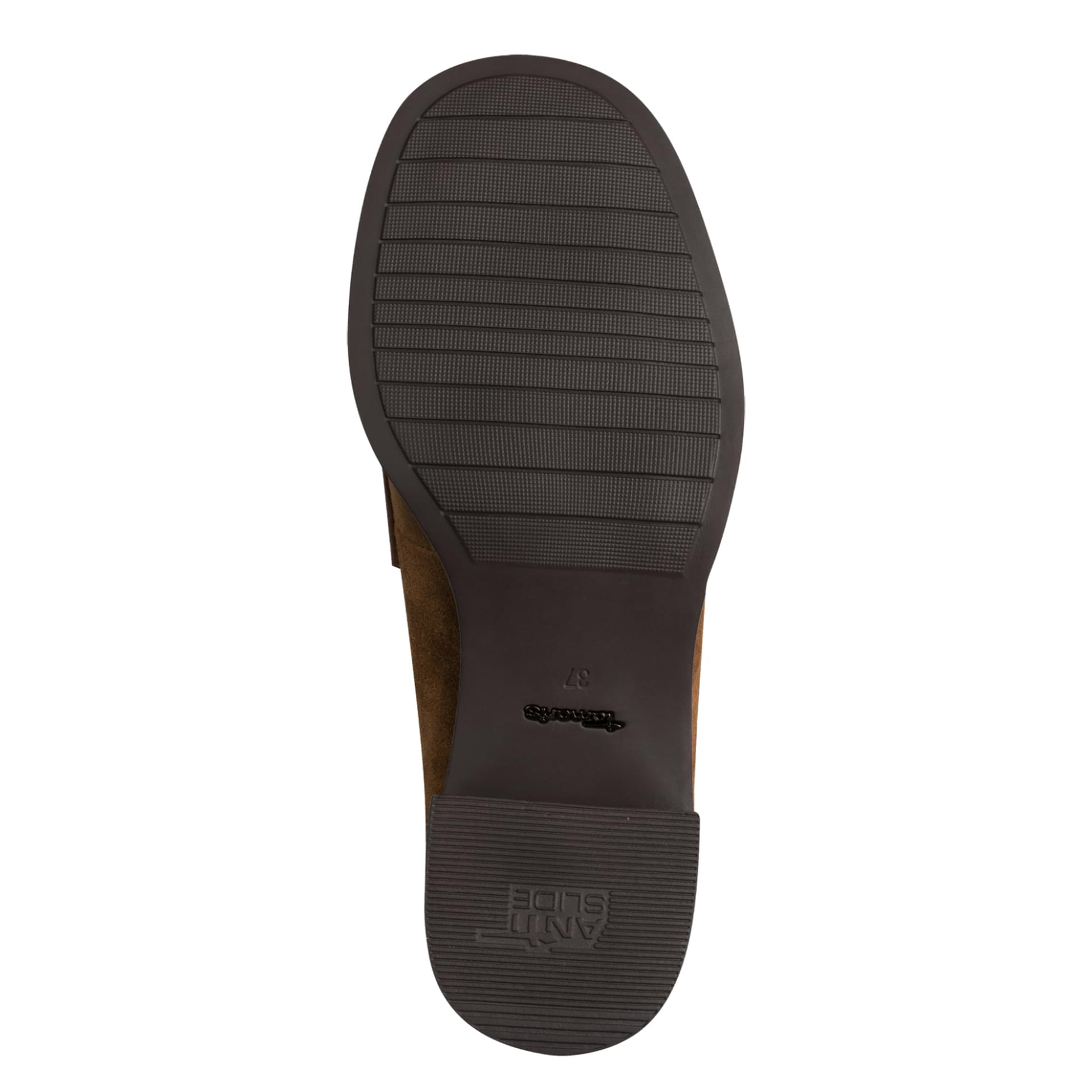 Tamaris Marbella Trotteurs 1-24455-47 in Cognac Suede
