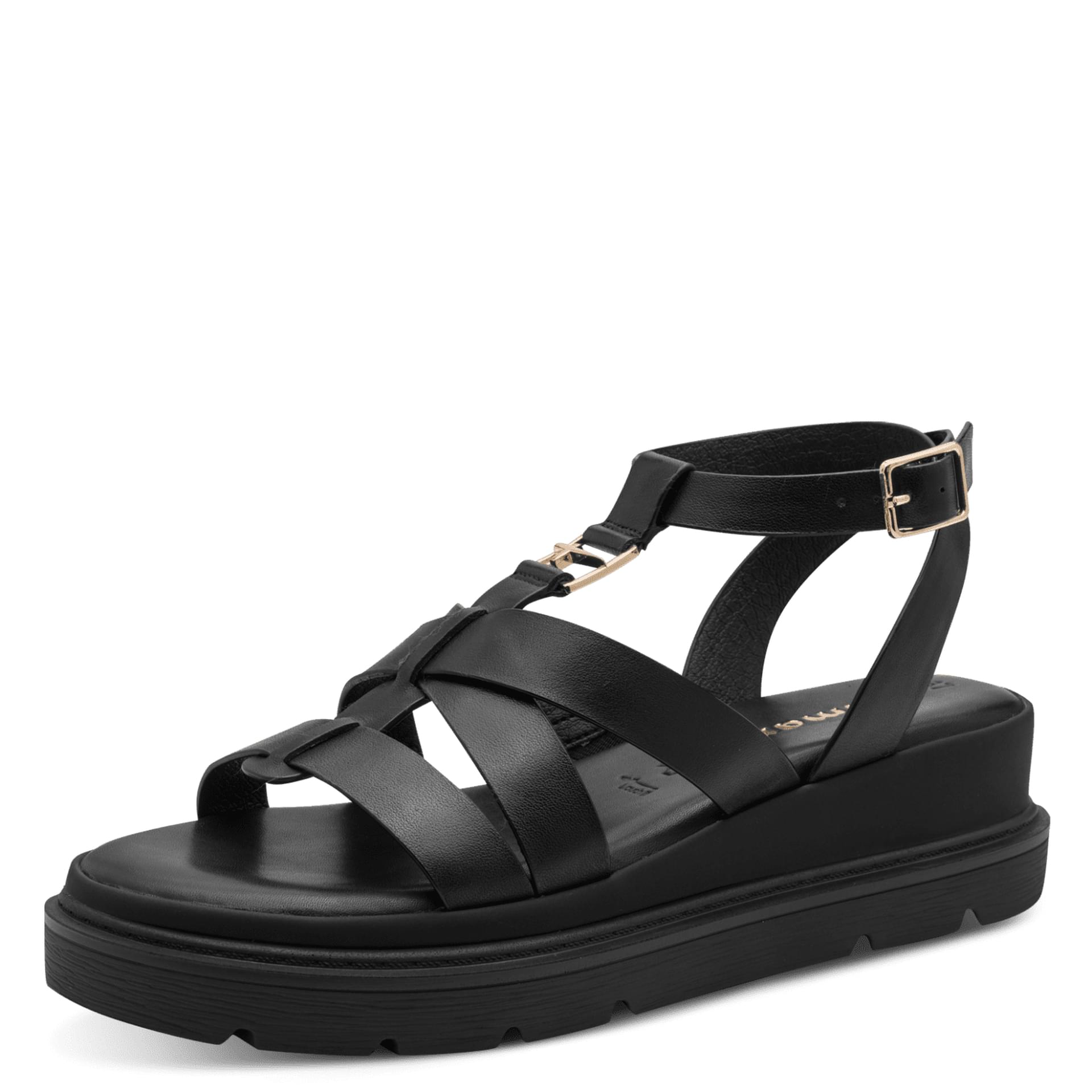 Tamaris Marguerite Sandales 1-28709-46 in Black