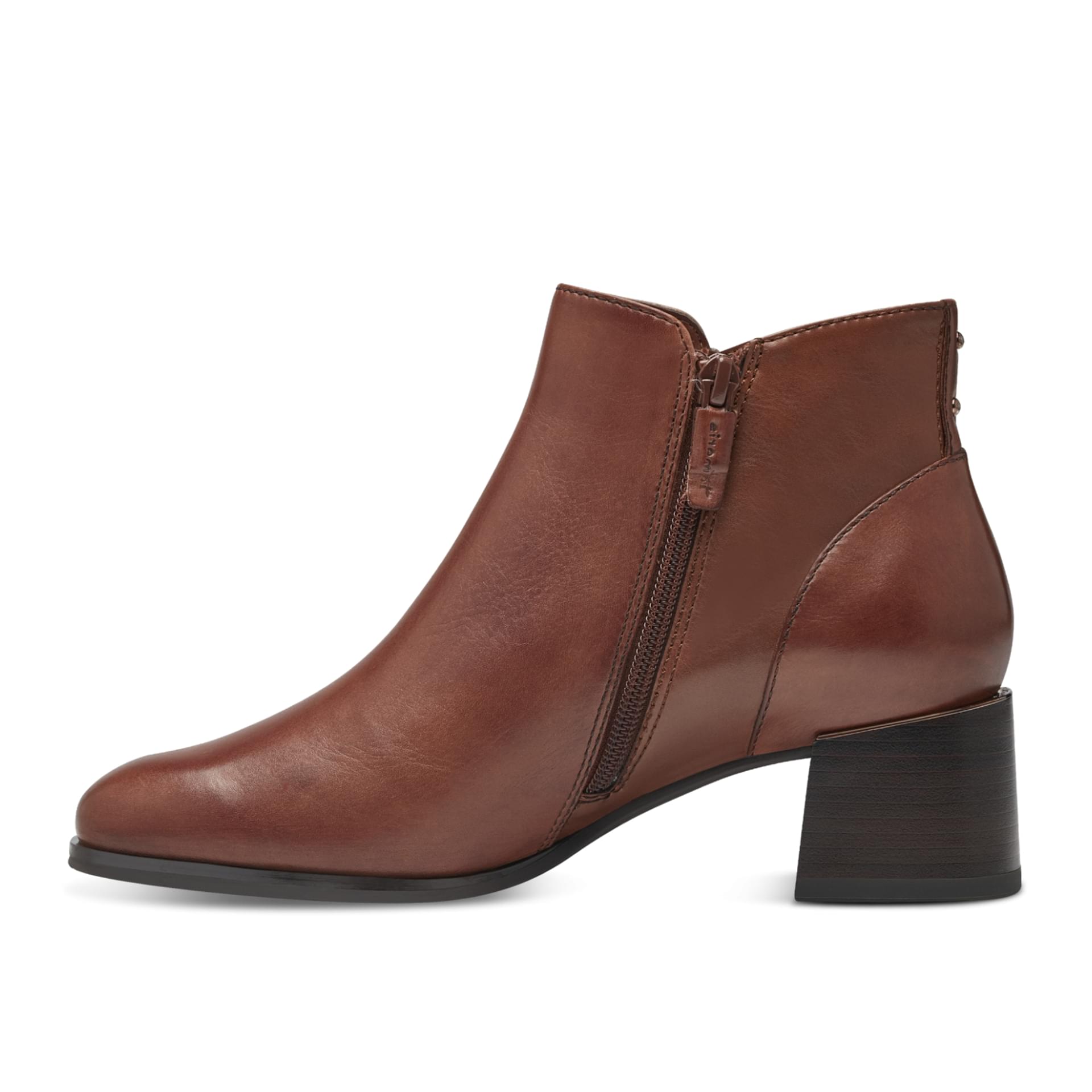 Tamaris Maricia Bottines 1-25333-41 in Cognac