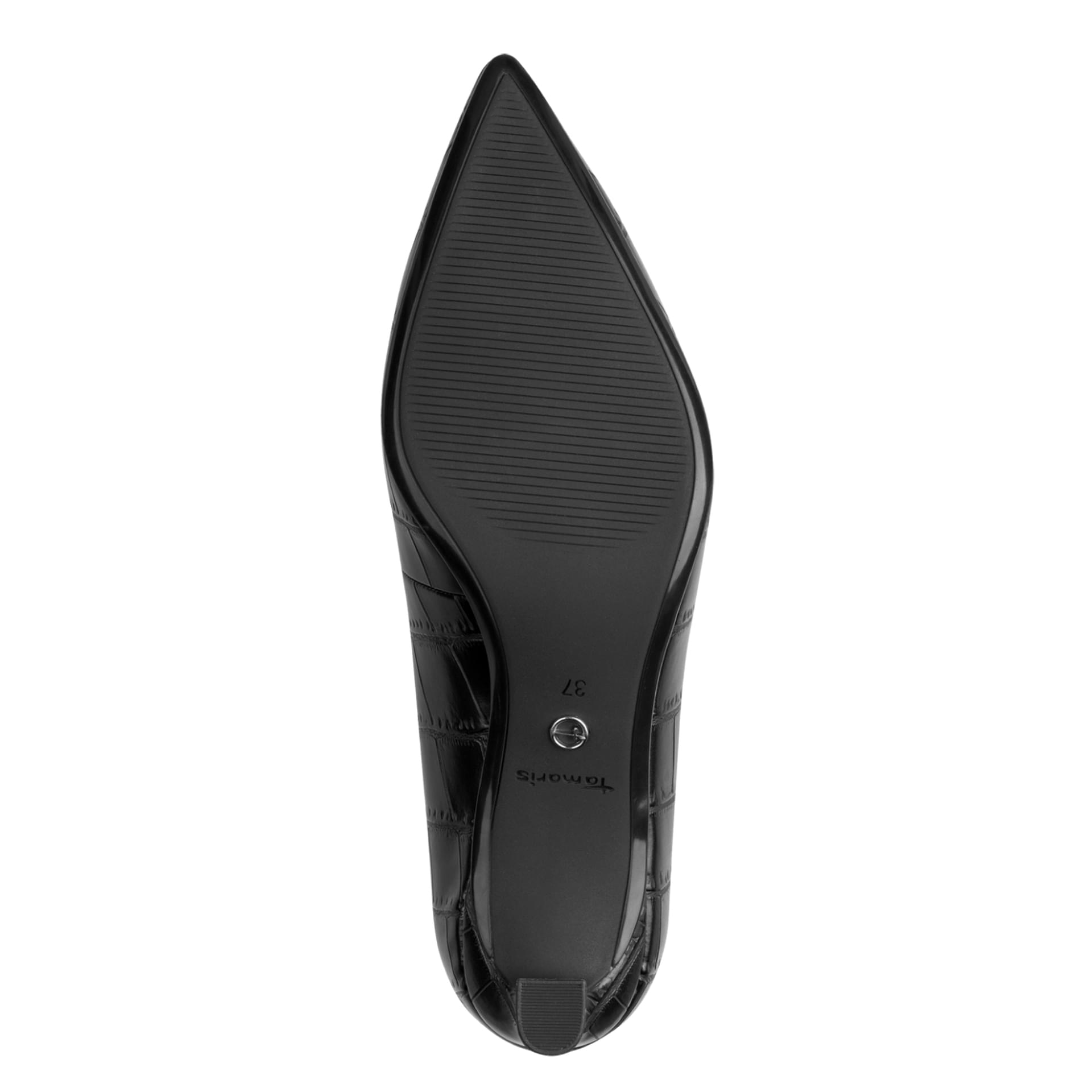 Tamaris Marilu Talons in Black Croco, semelle (SKU 1-22351-47--028)
