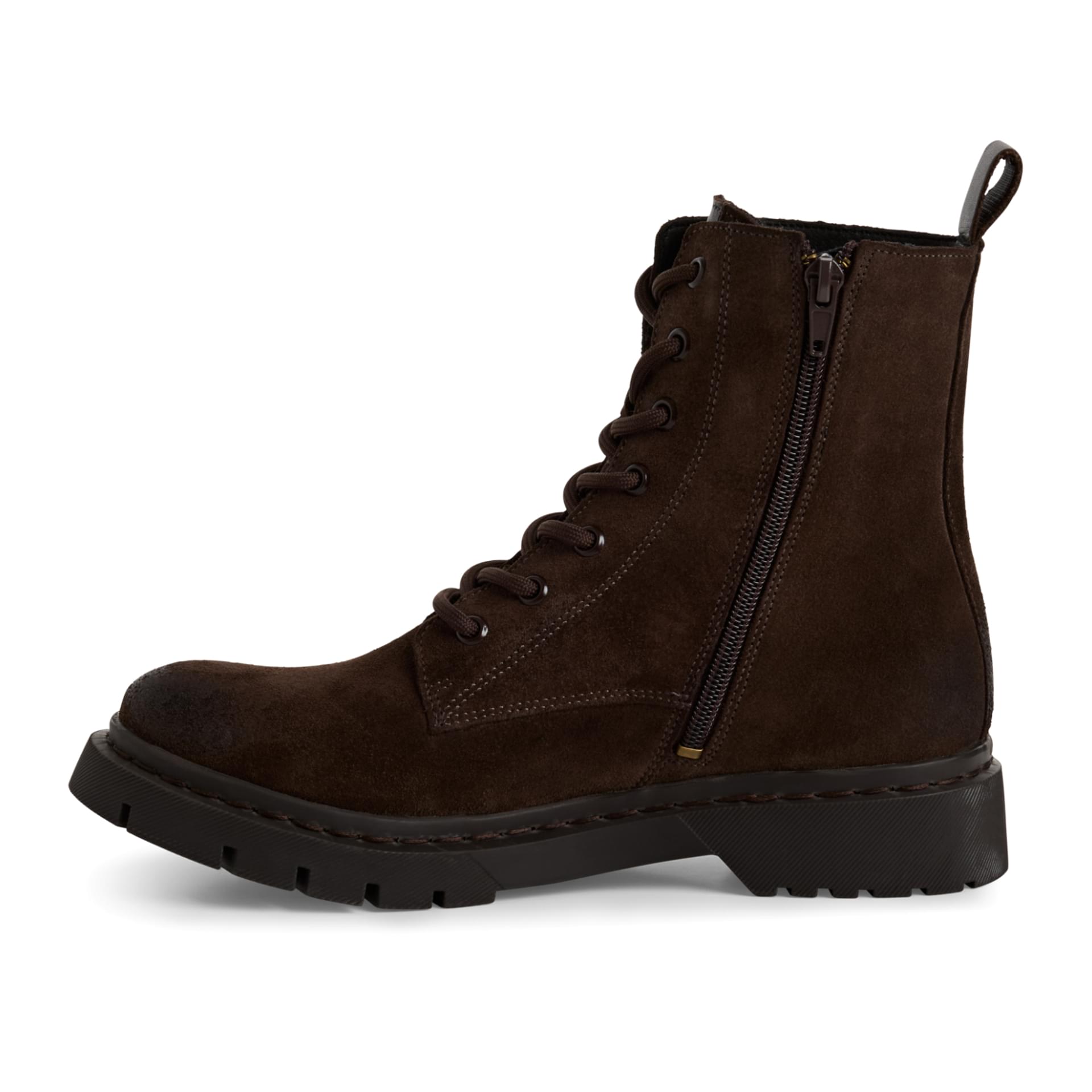 Tamaris Marisole Bottines 1-25269-41 in Mocca Suede