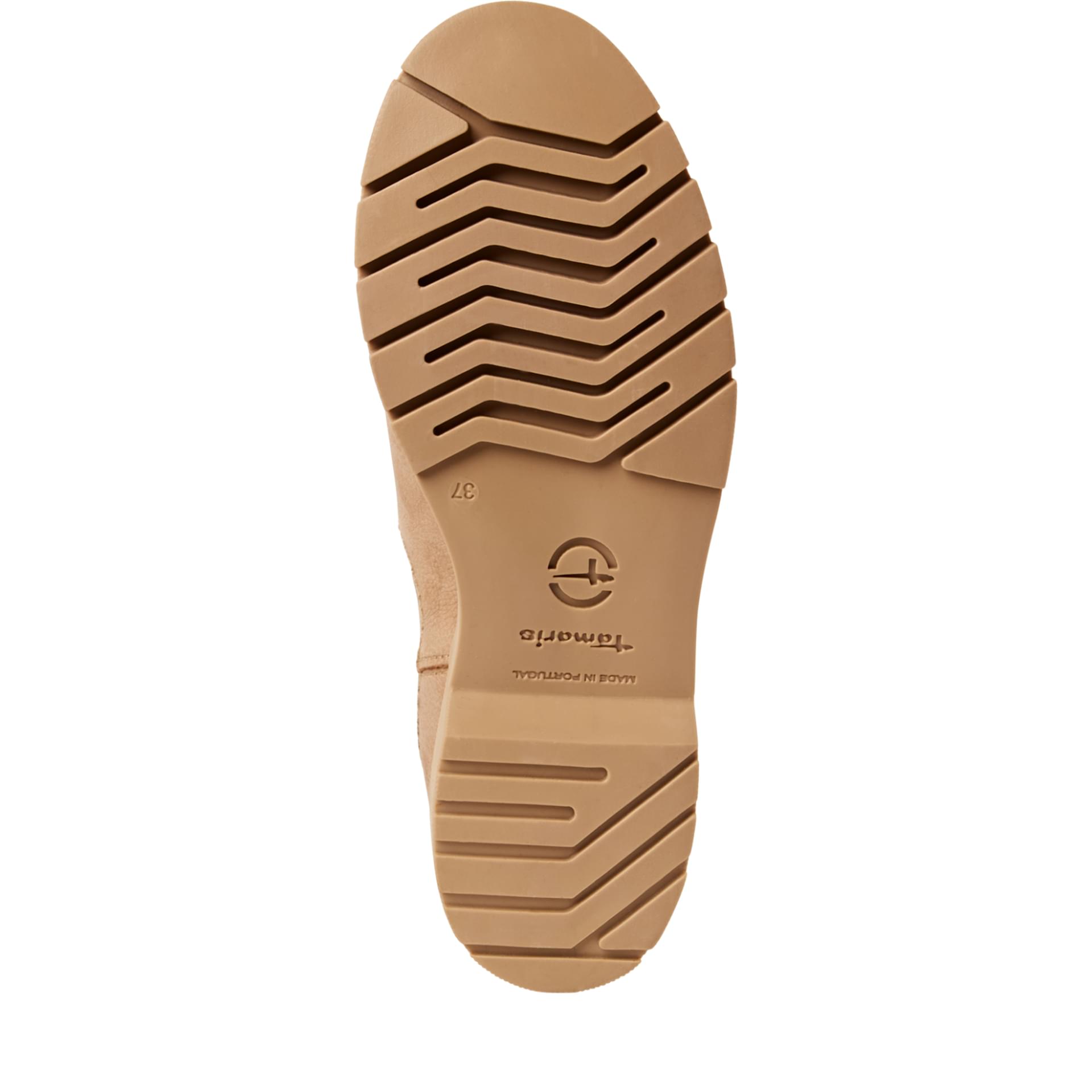 Tamaris Marisole Chelsea Boots 1-25829-43 in Beige Nubuc