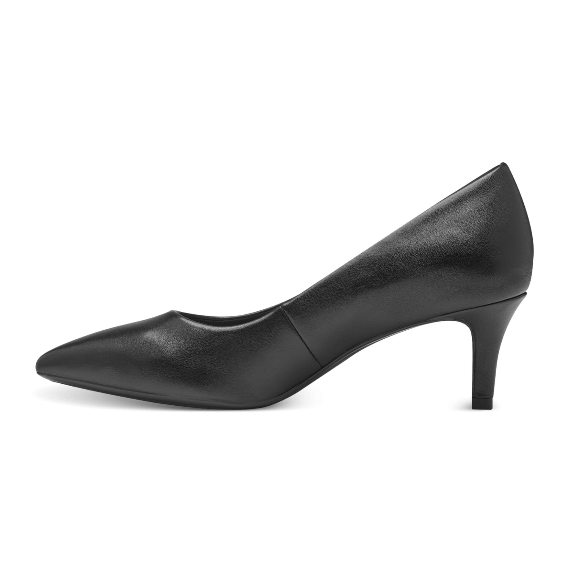 Tamaris Marley Heels in Black Matt, inner side (SKU 1-22414-41--020)