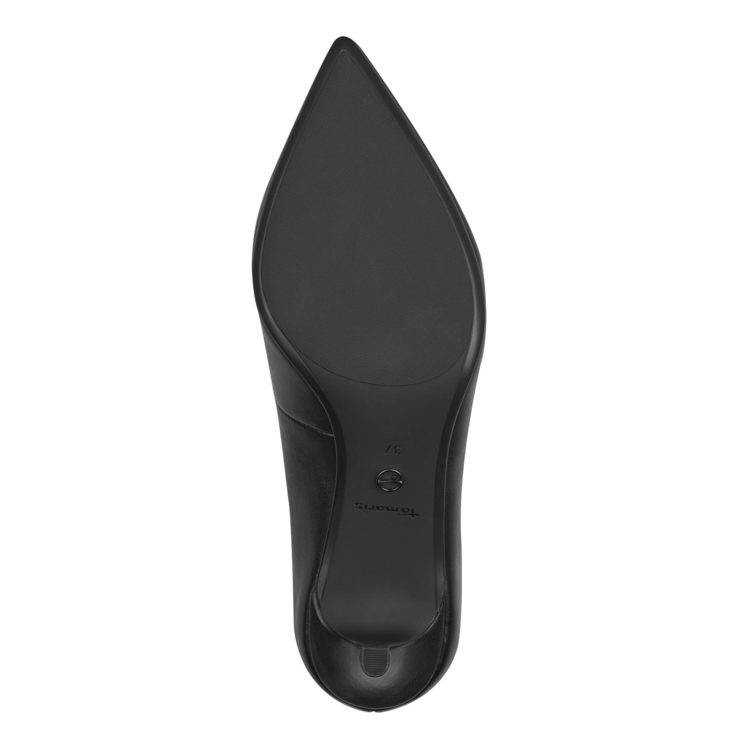 Tamaris Marley Heels in Black Matt, sole (SKU 1-22414-41--020)