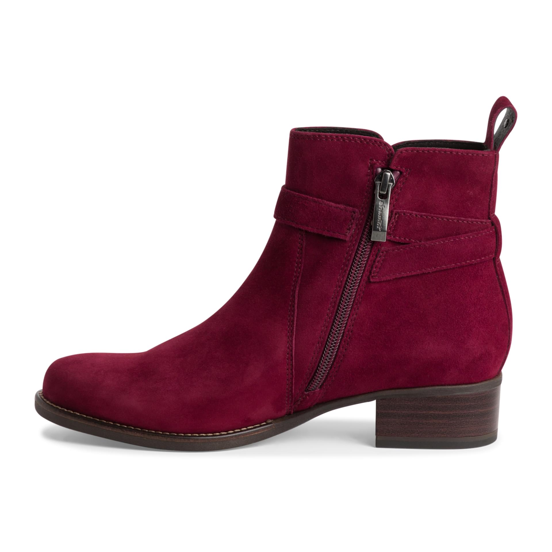 Tamaris Marly Ankle Boots 1-25031-43 in Bordeaux