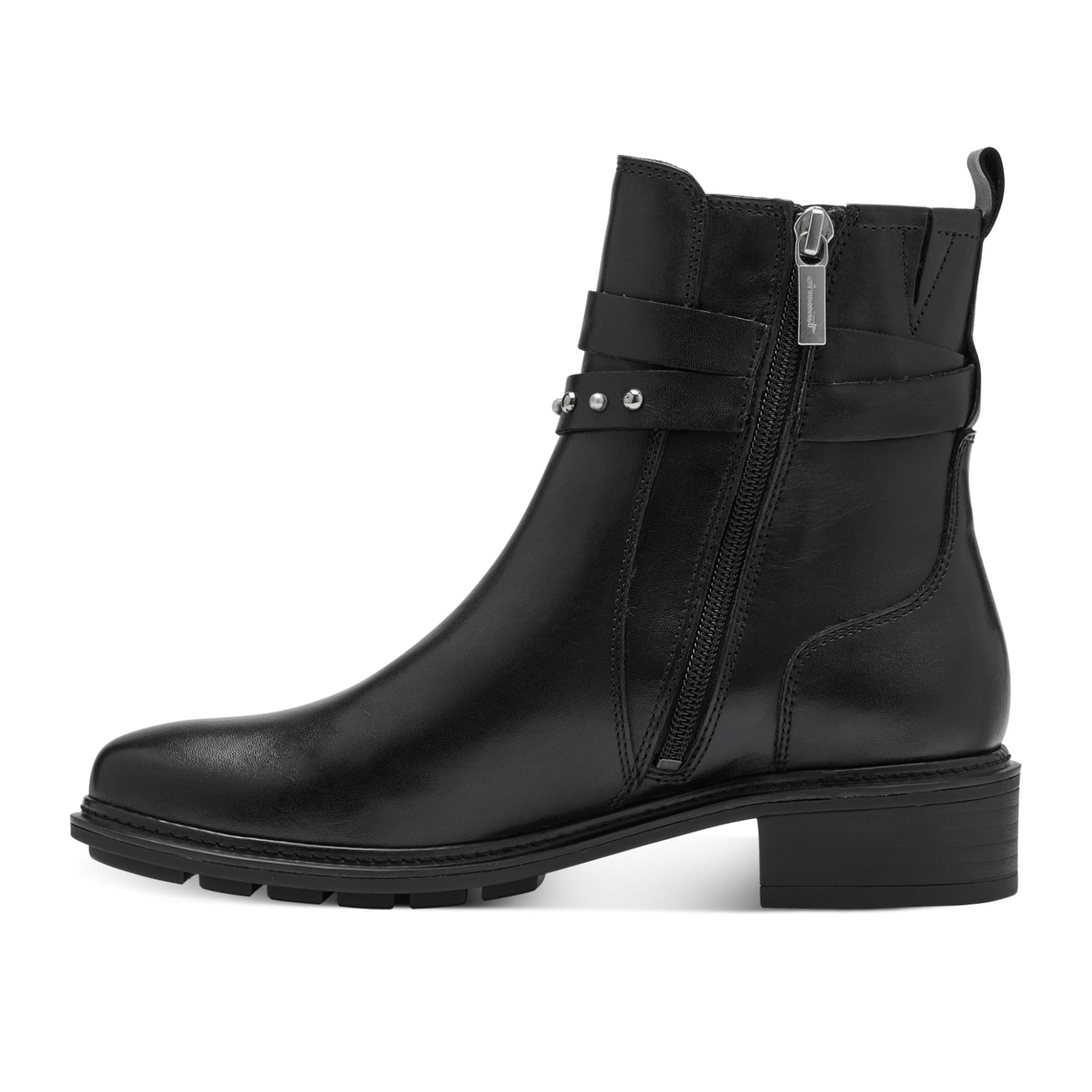 Tamaris Marly Enkellaarsjes 1-25052-41 in Black