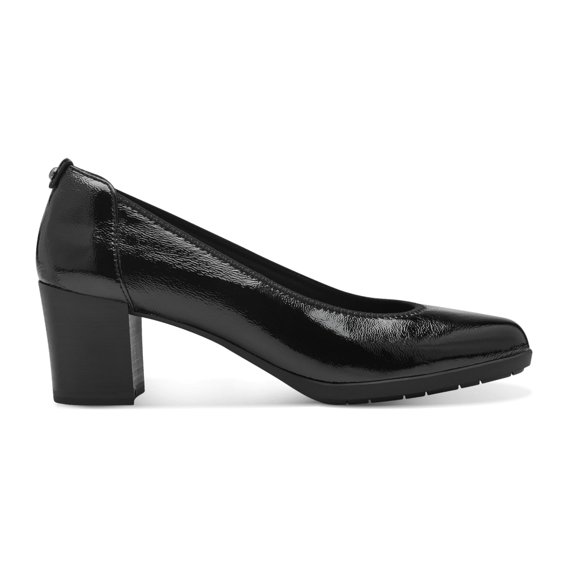 Tamaris Marva Talons 1-22416-43 in Black Patent