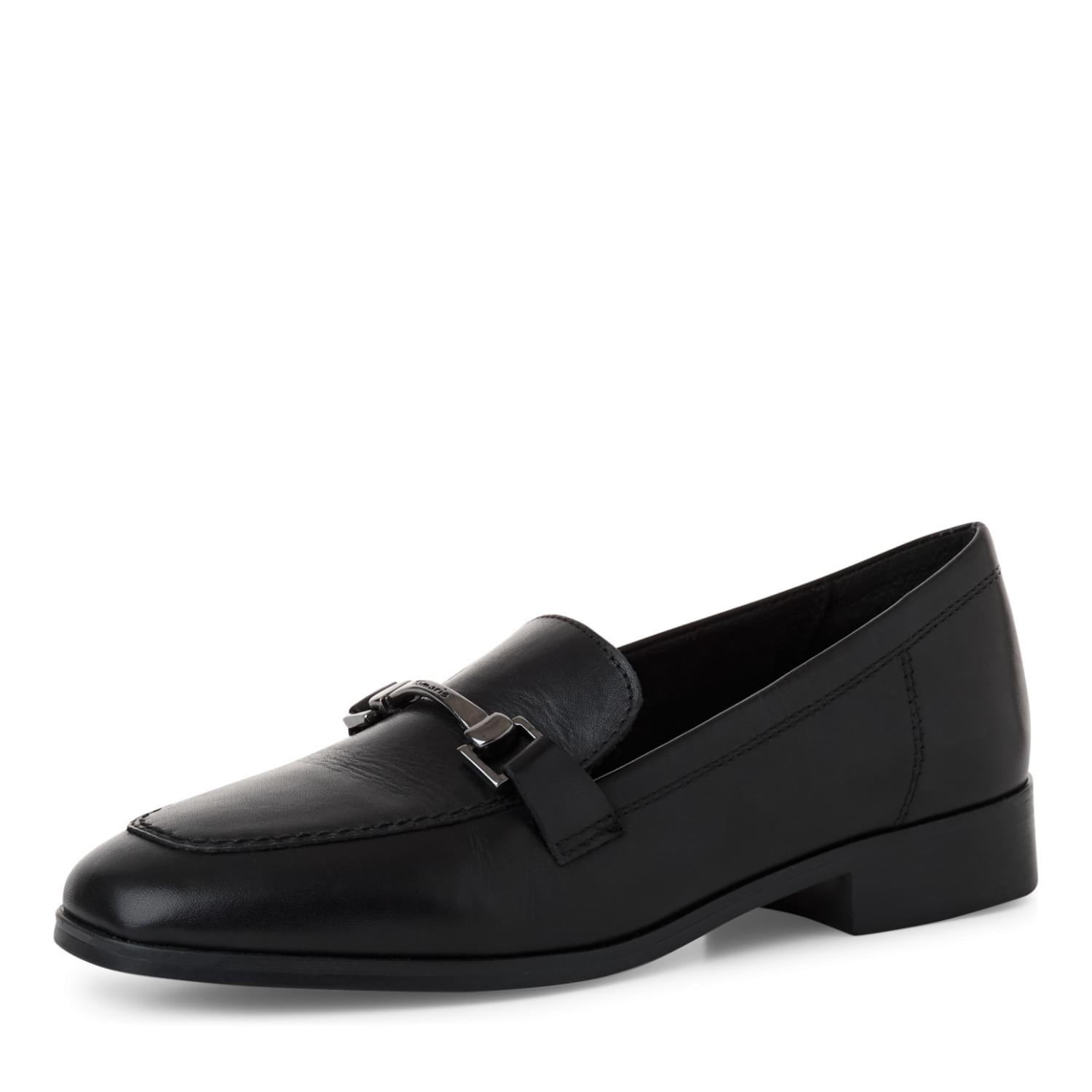 Tamaris Maybritt Slippers 1-24213-43 in Black Leather