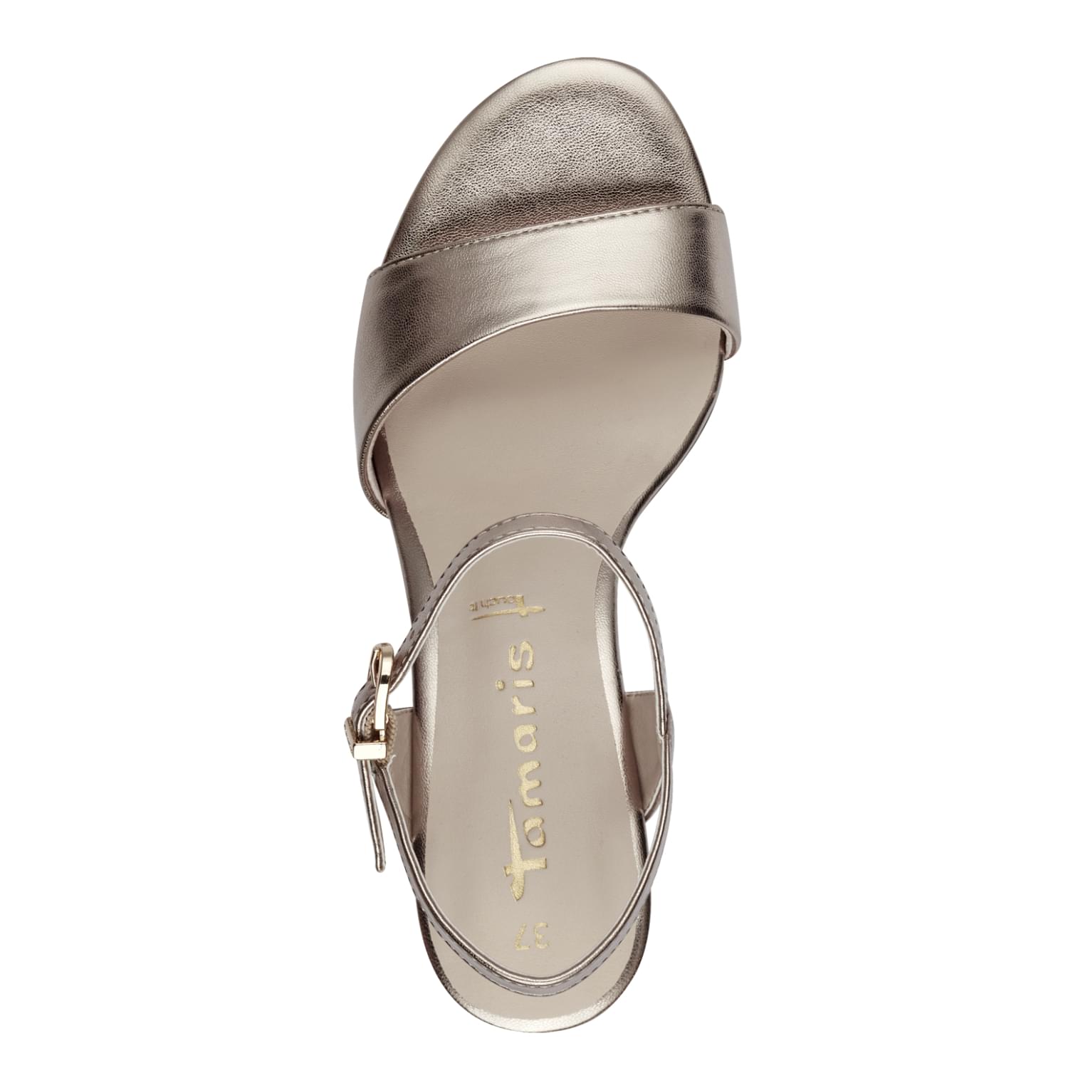 Tamaris Meliah Sandals 1-28008-42 in Light Gold