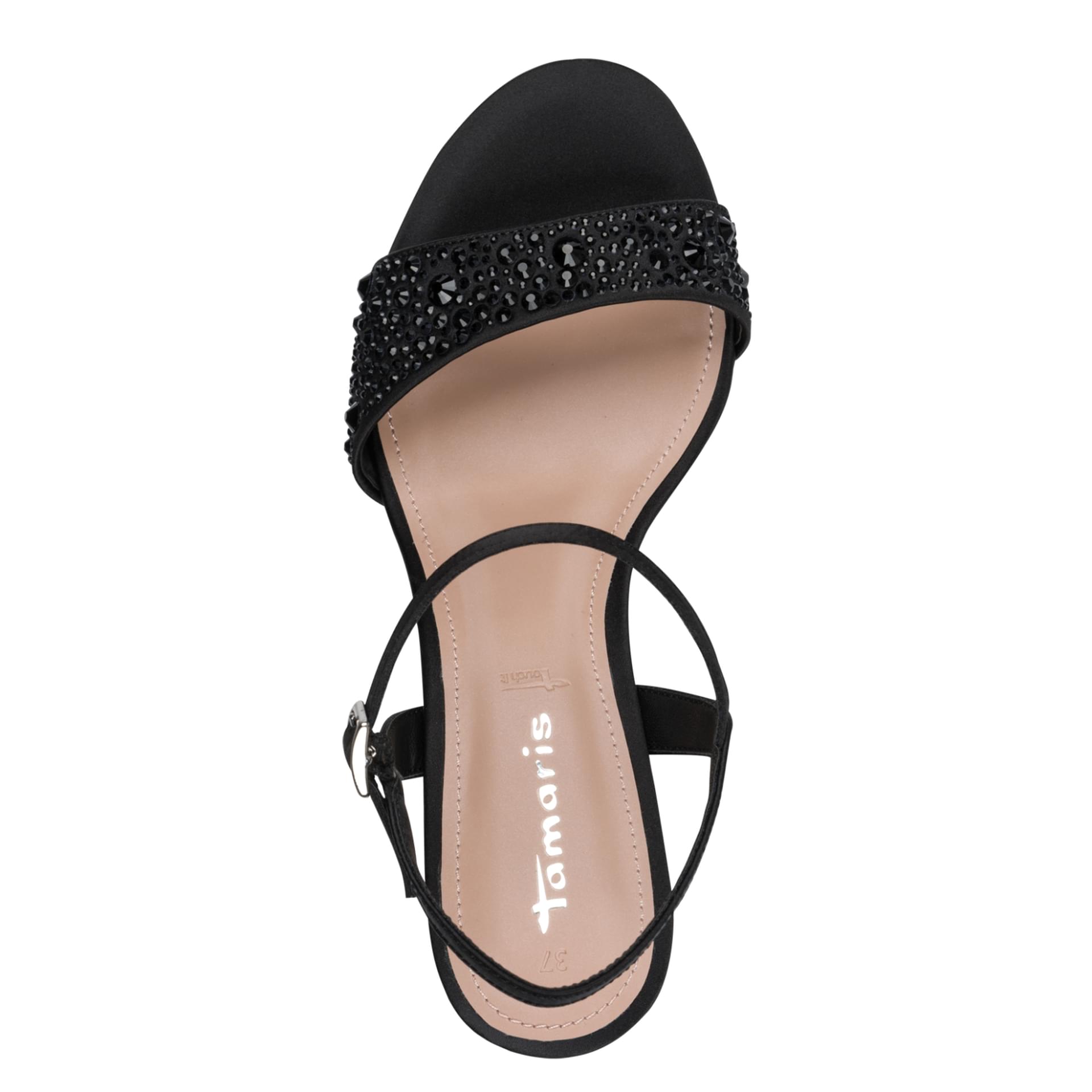 Tamaris Meliah Sandalen 1-28313-46 in Black Glam