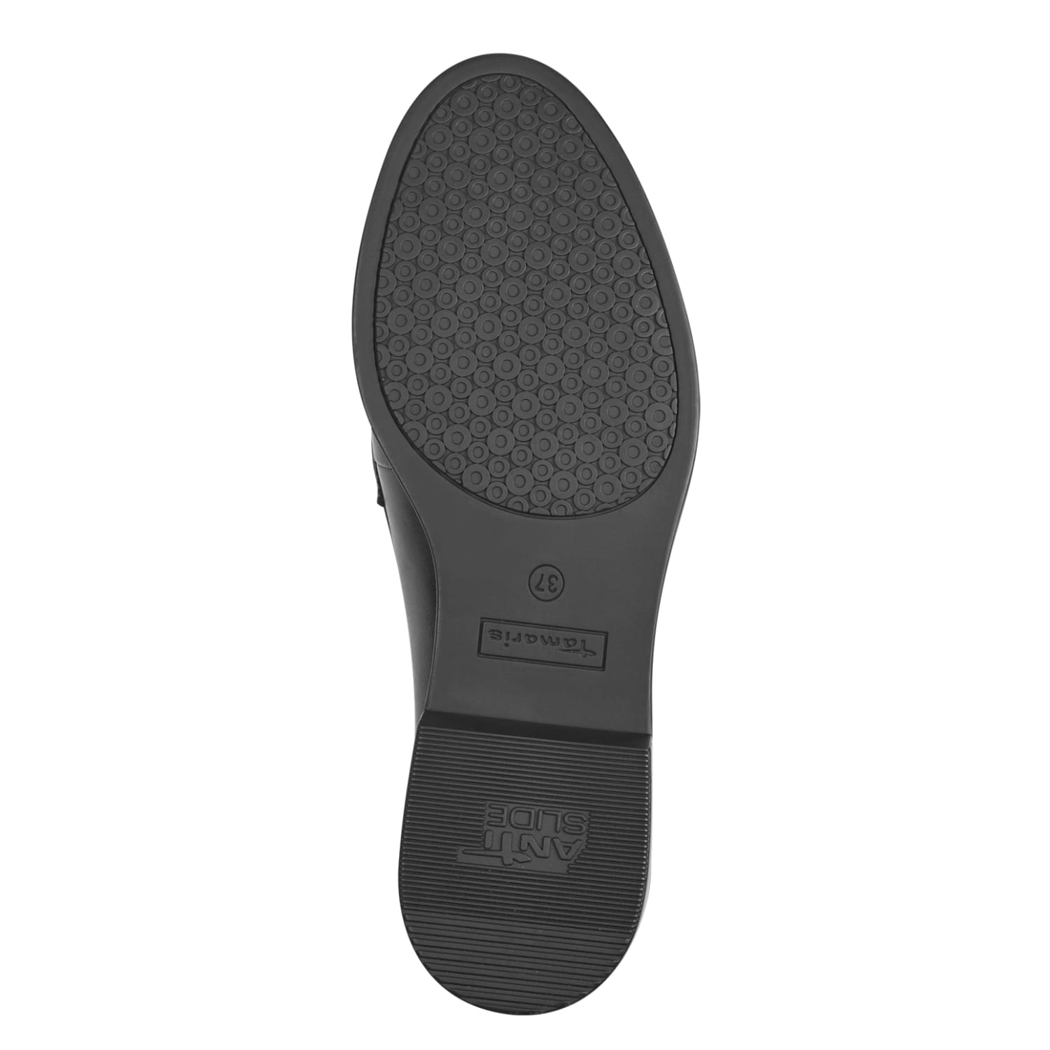 Tamaris Melika Slippers 1-24215-41 in Black Leather