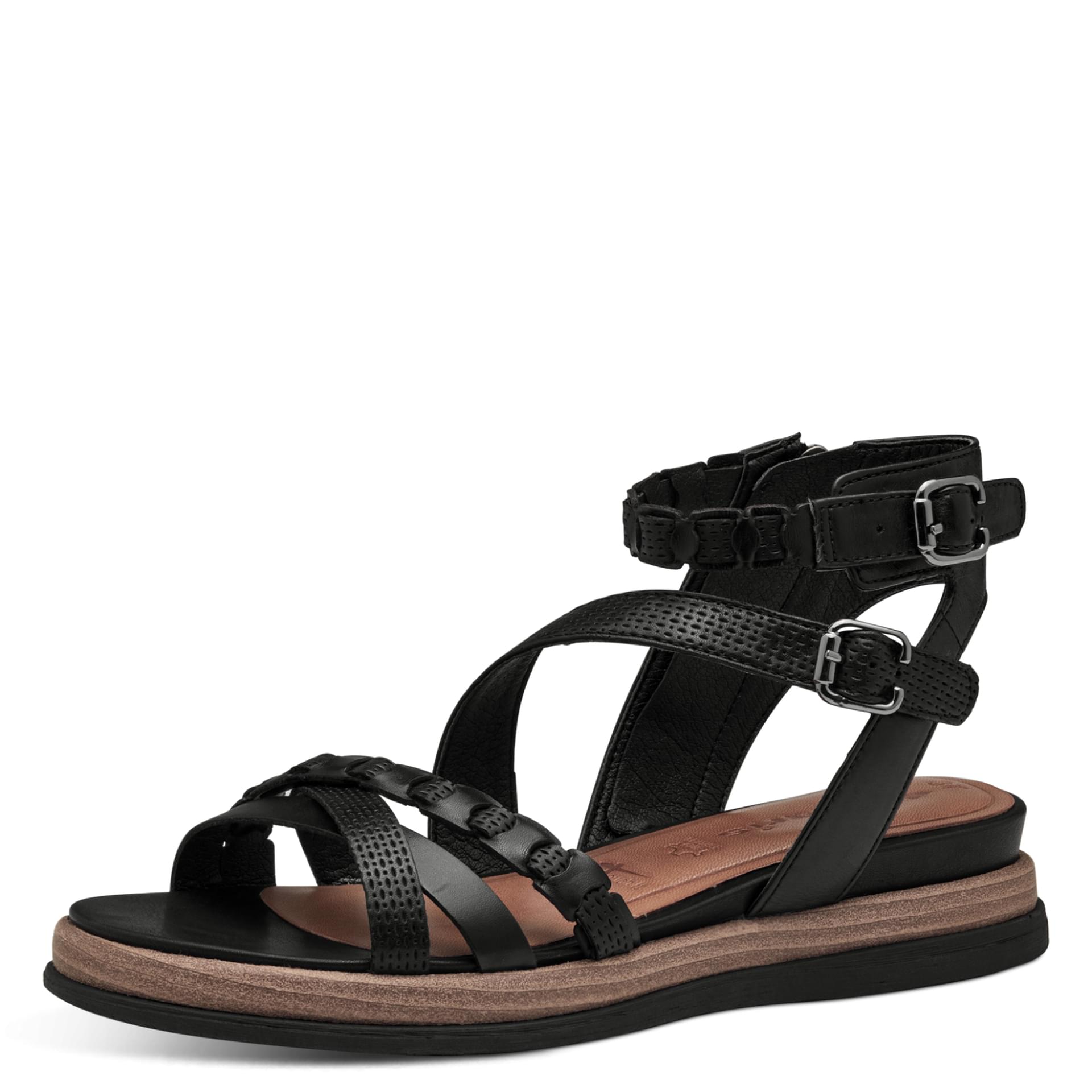 Tamaris Mella Sandals 1-28210-44 in Black