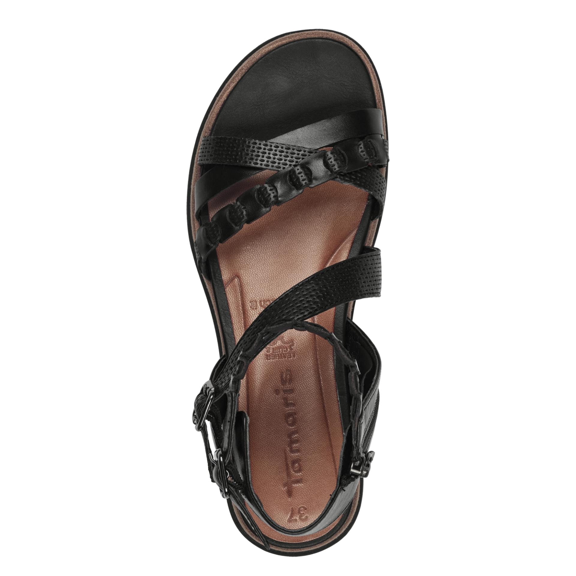 Tamaris Mella Sandals 1-28210-44 in Black