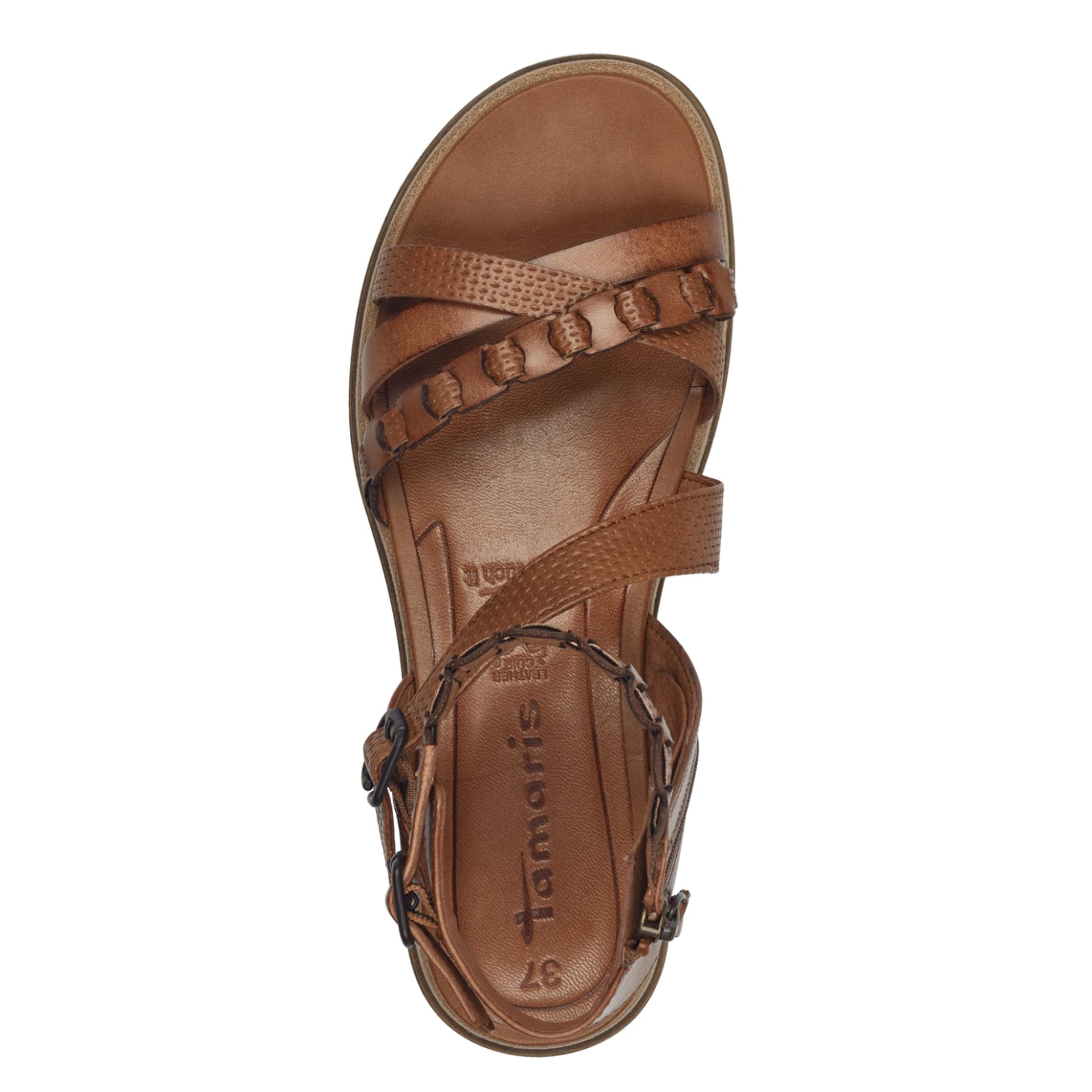 Tamaris Mella Sandales 1-28210-44 in Cognac