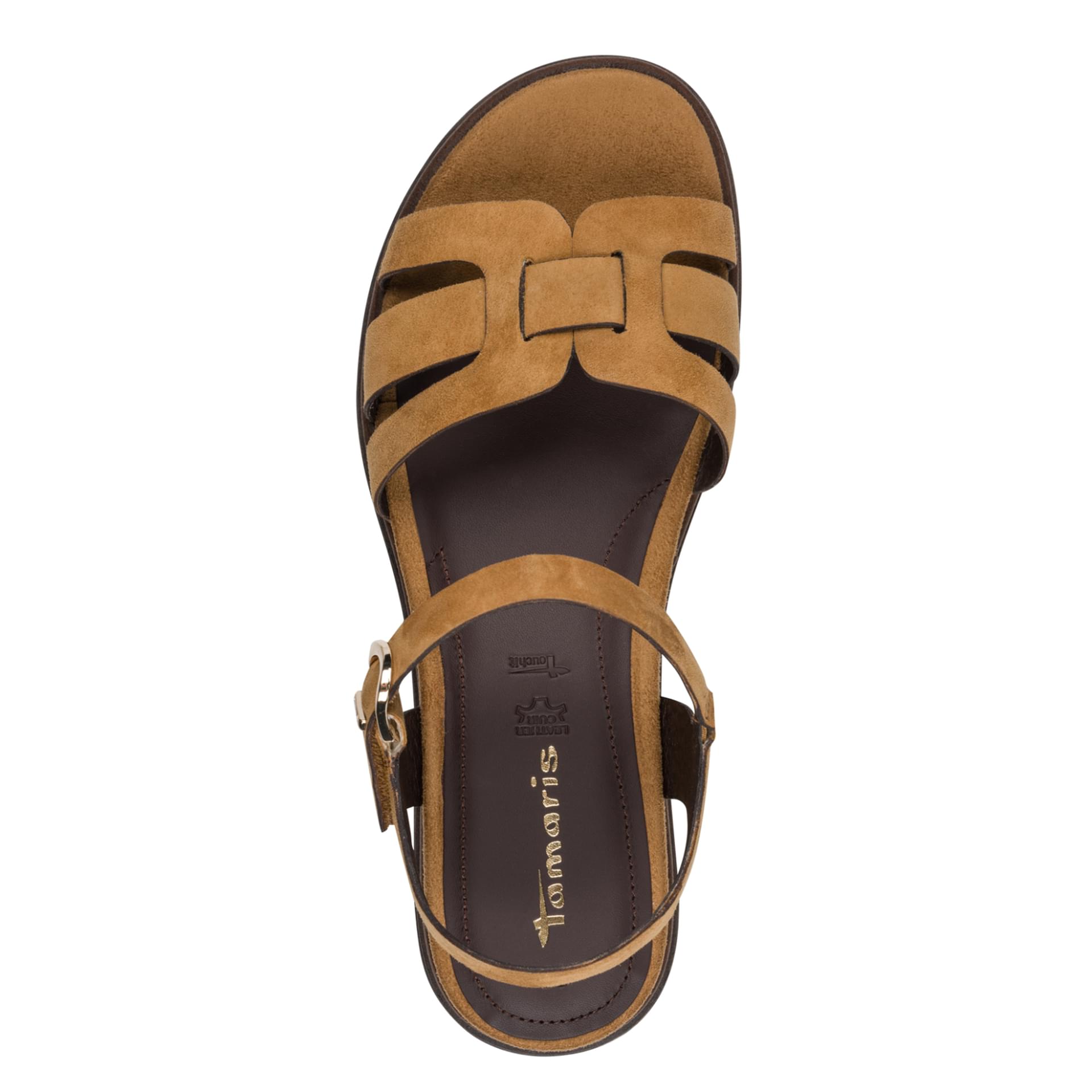 Tamaris Mella Sandals 1-28235-46 in Cognac