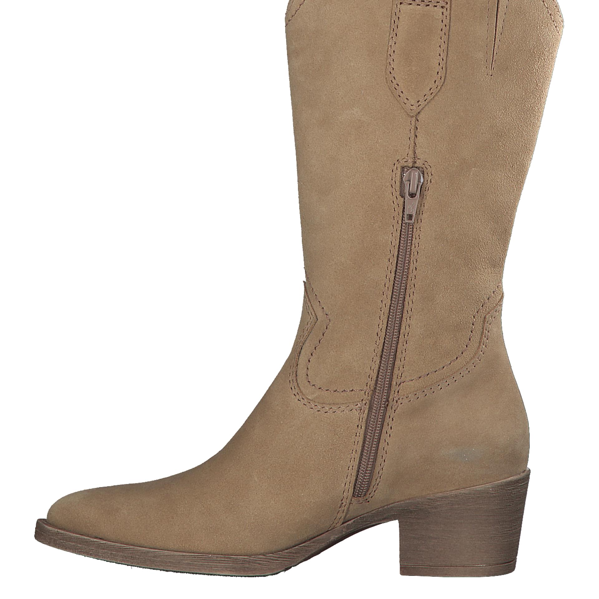 Tamaris Mexan Enkellaarsjes 1-25701-41 in Camel