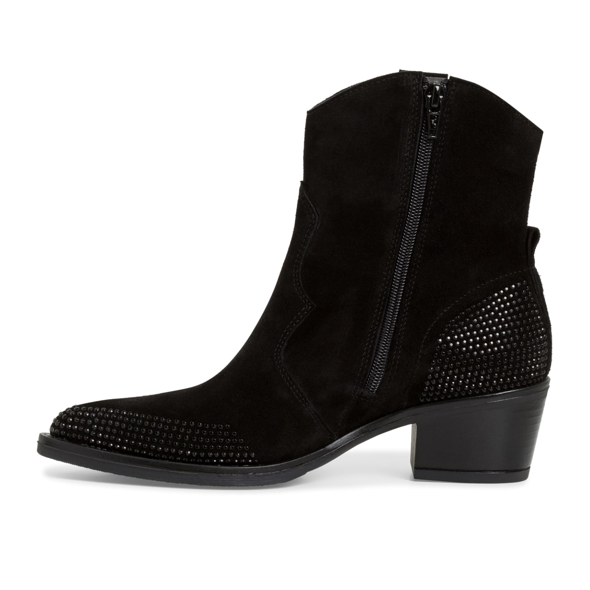 Tamaris Mexan Ankle Boots 1-25703-42 in Black Comb