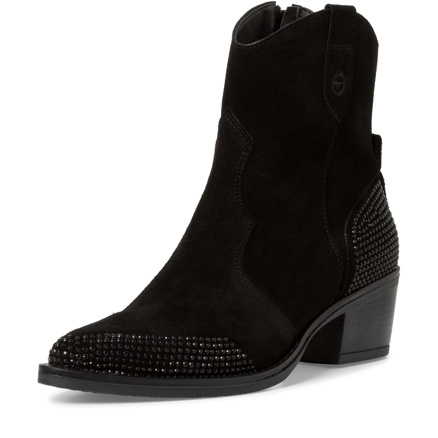 Tamaris Mexan Ankle Boots 1-25703-42 in Black Comb