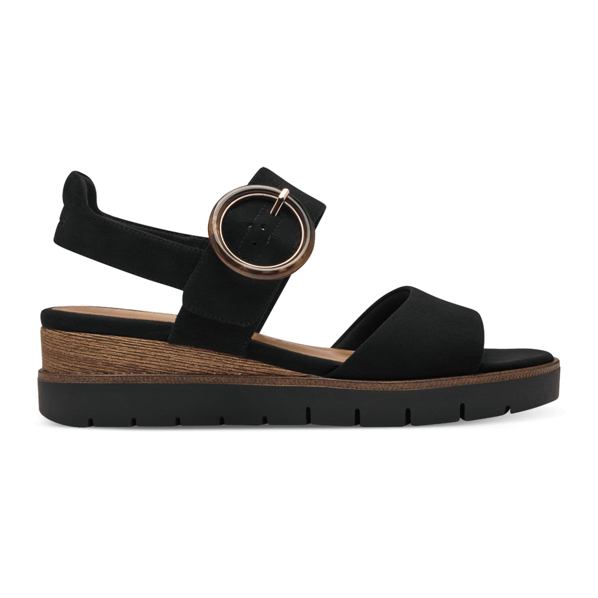 Tamaris Michi Sandals 1-28206-42 in Black Uni