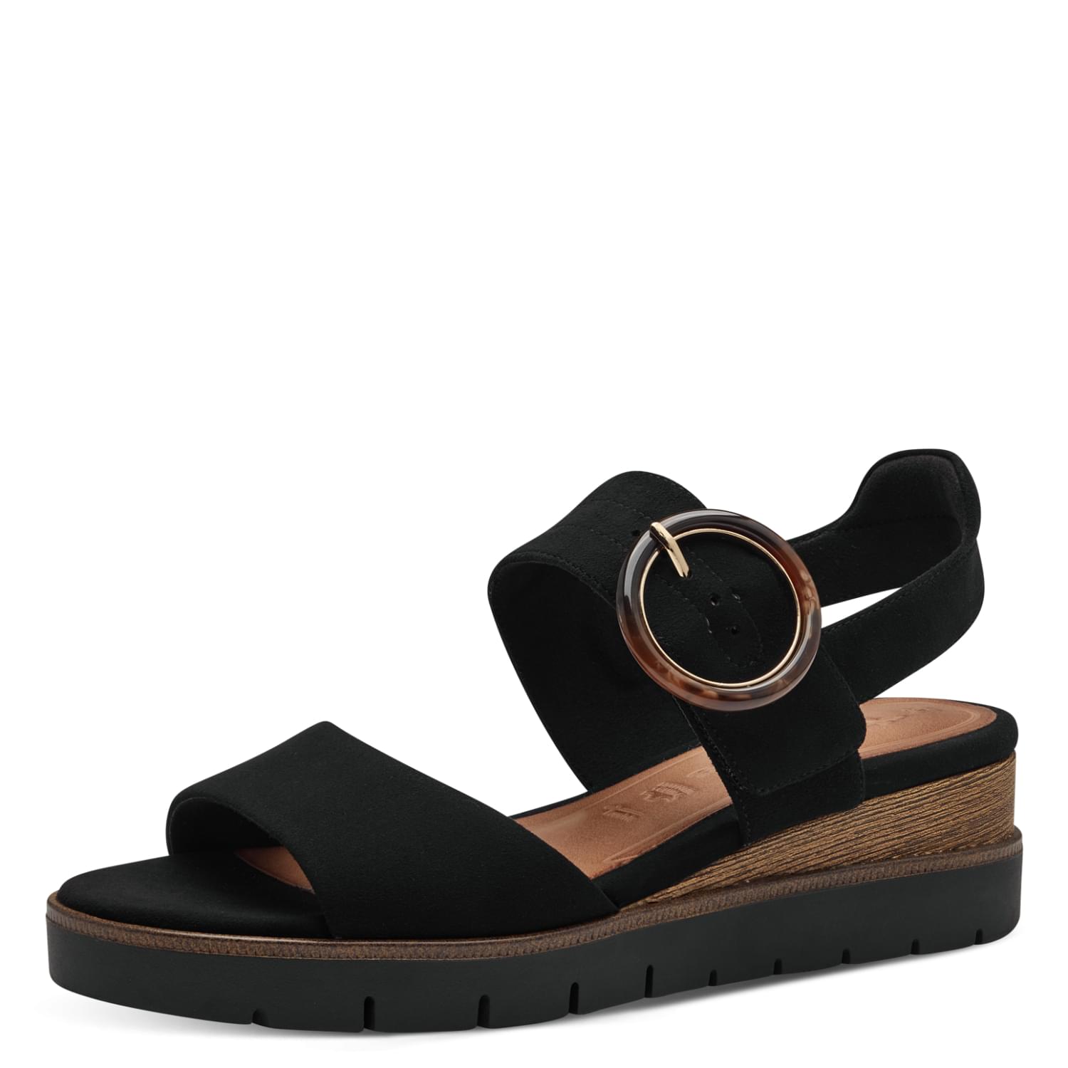 Tamaris Michi Sandals 1-28206-42 in Black Uni